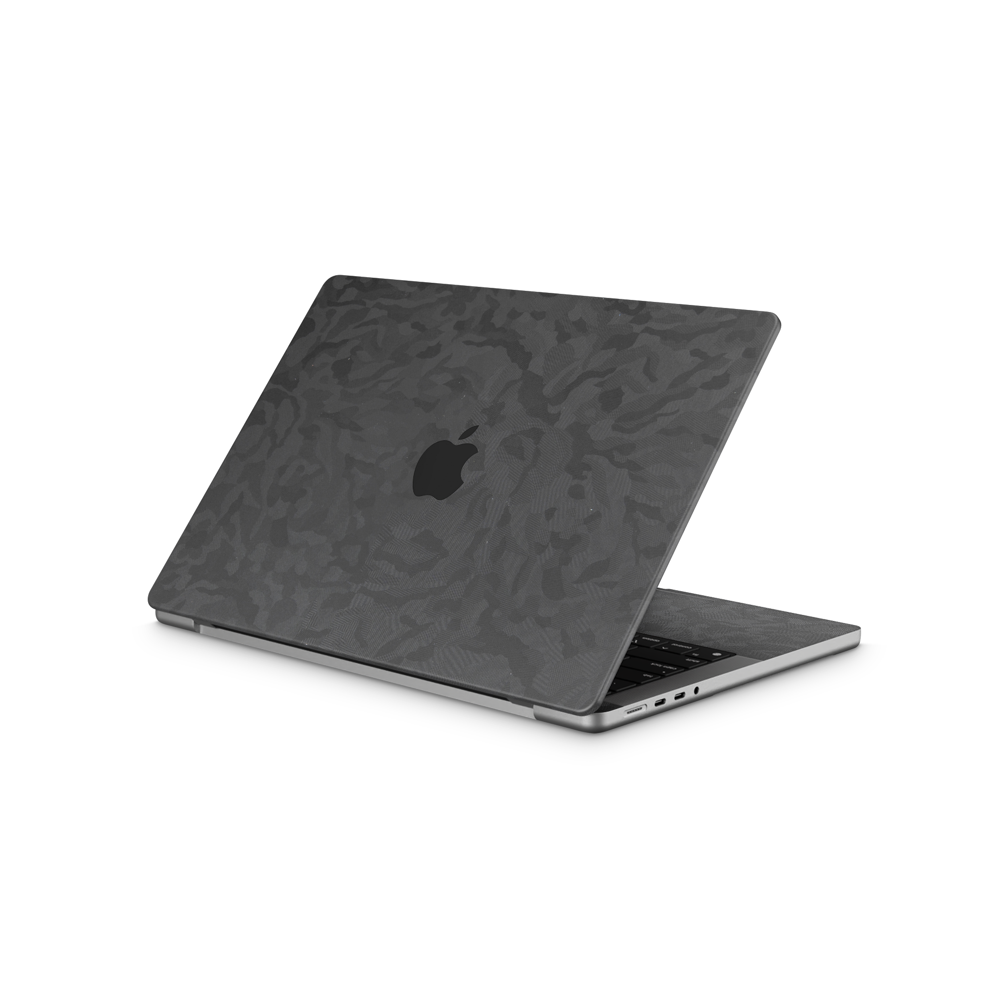 Apple Macbook Professional 14 M1 Professional Black Camo Skin Wrap Cover