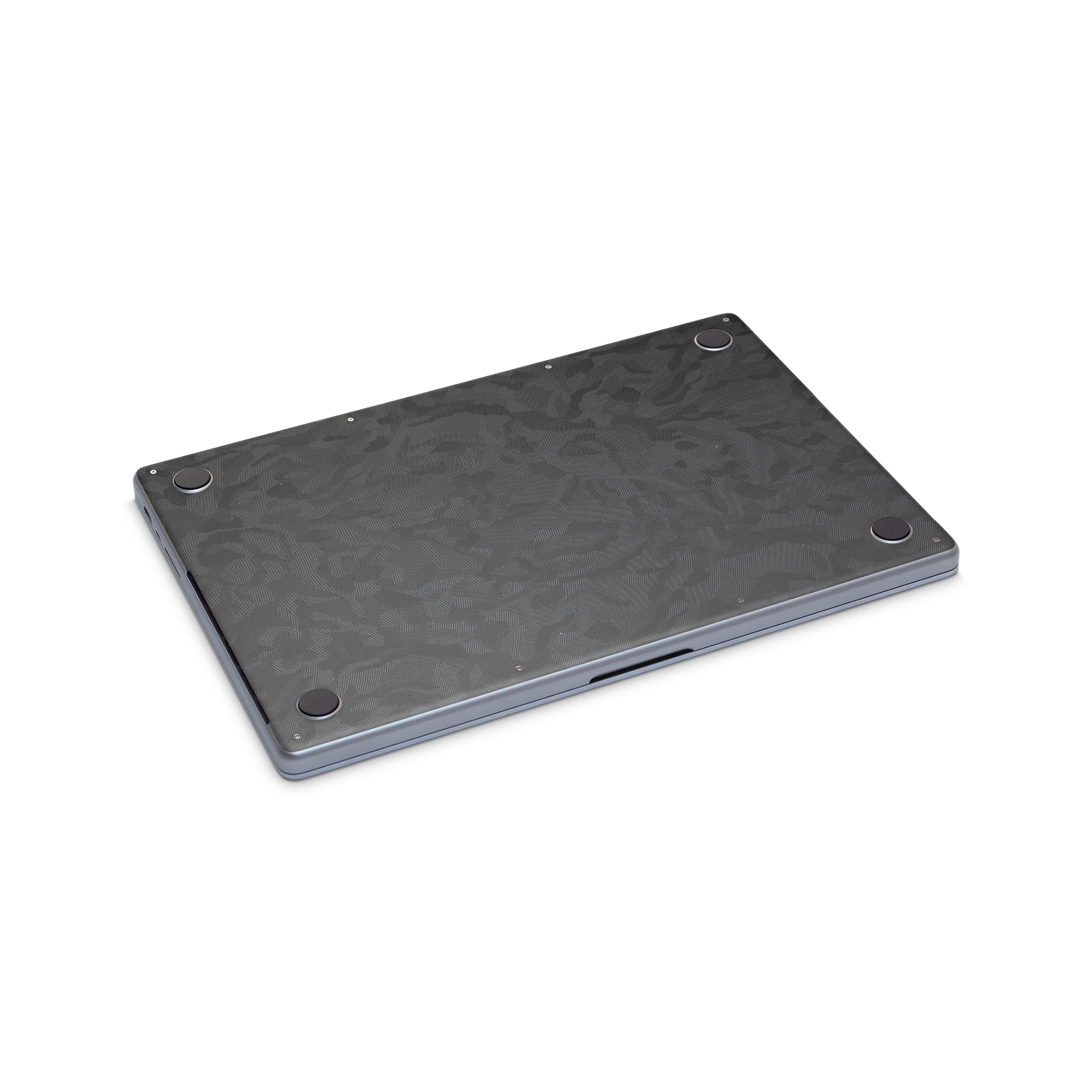 Apple Macbook Professional 14 M1 Professional Bottom Black Camo Skin Wrap Cover