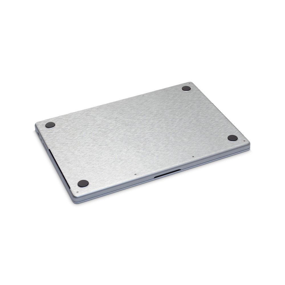 Apple Macbook Professional 14 M1 Professional Bottom Brushed Aluminum Skin Wrap Cover