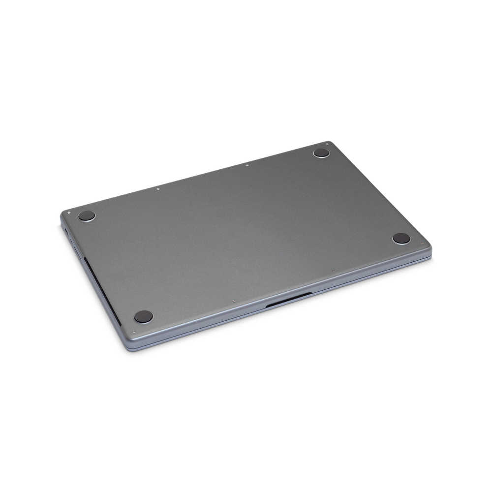 Apple Macbook Professional 14 M1 Professional Bottom Charcoal Grey Skin Wrap Cover