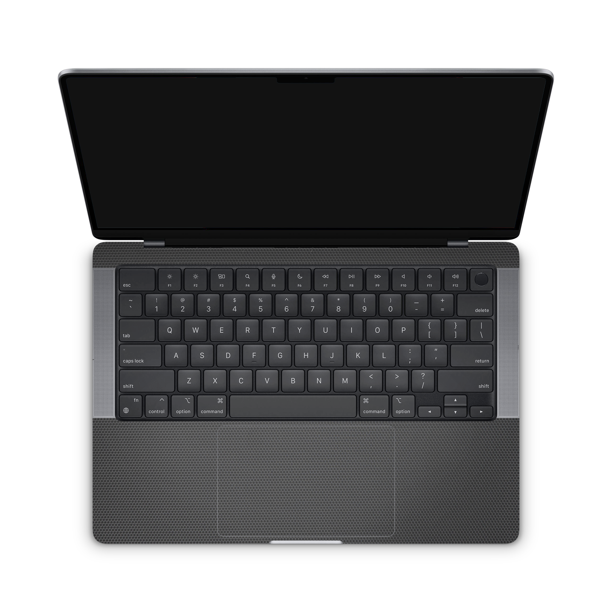 Apple Macbook Professional 14 M1 Professional Interior Black Matrix Skin Wrap Cover