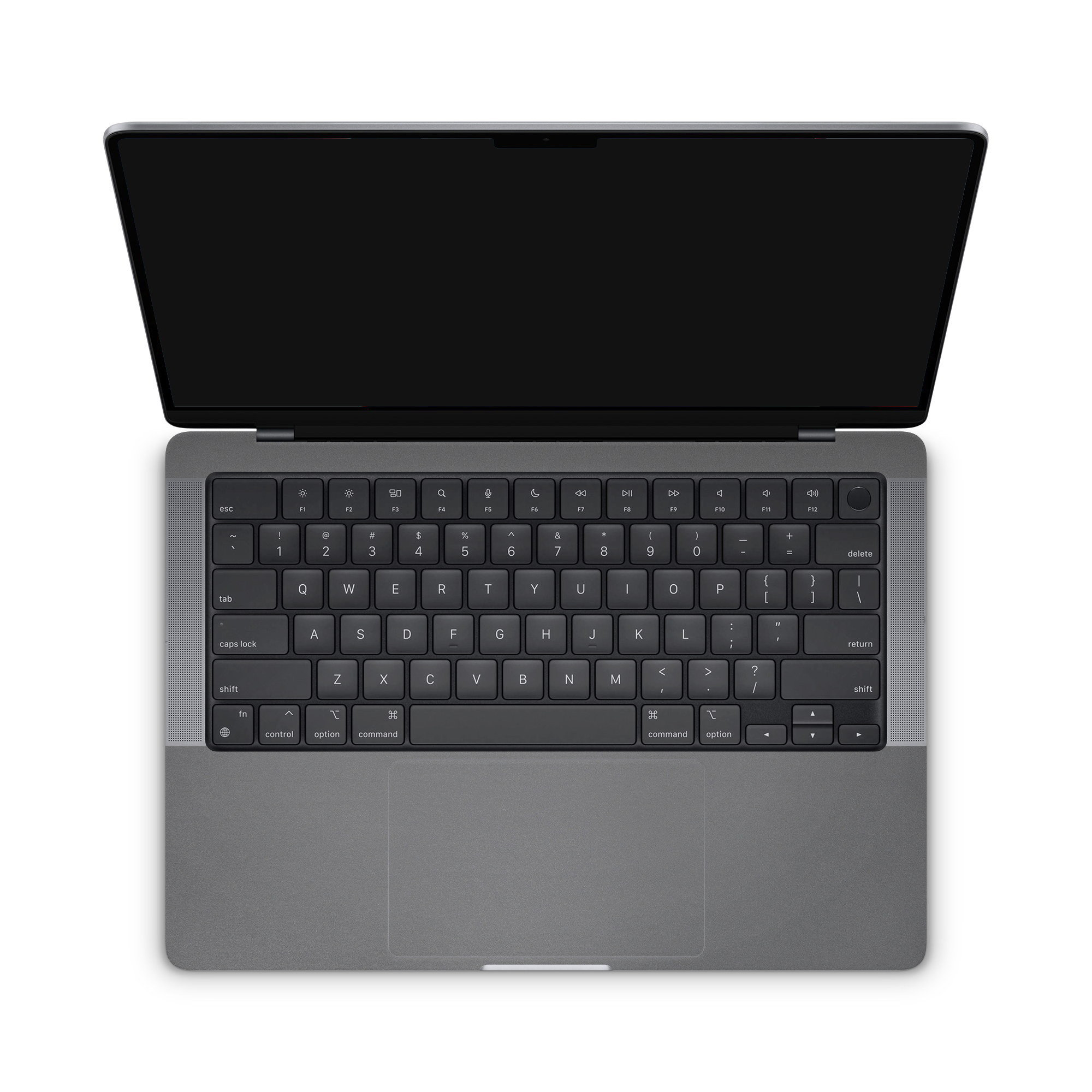 Apple Macbook Professional 14 M1 Professional Interior Charcoal Grey Skin Wrap Cover