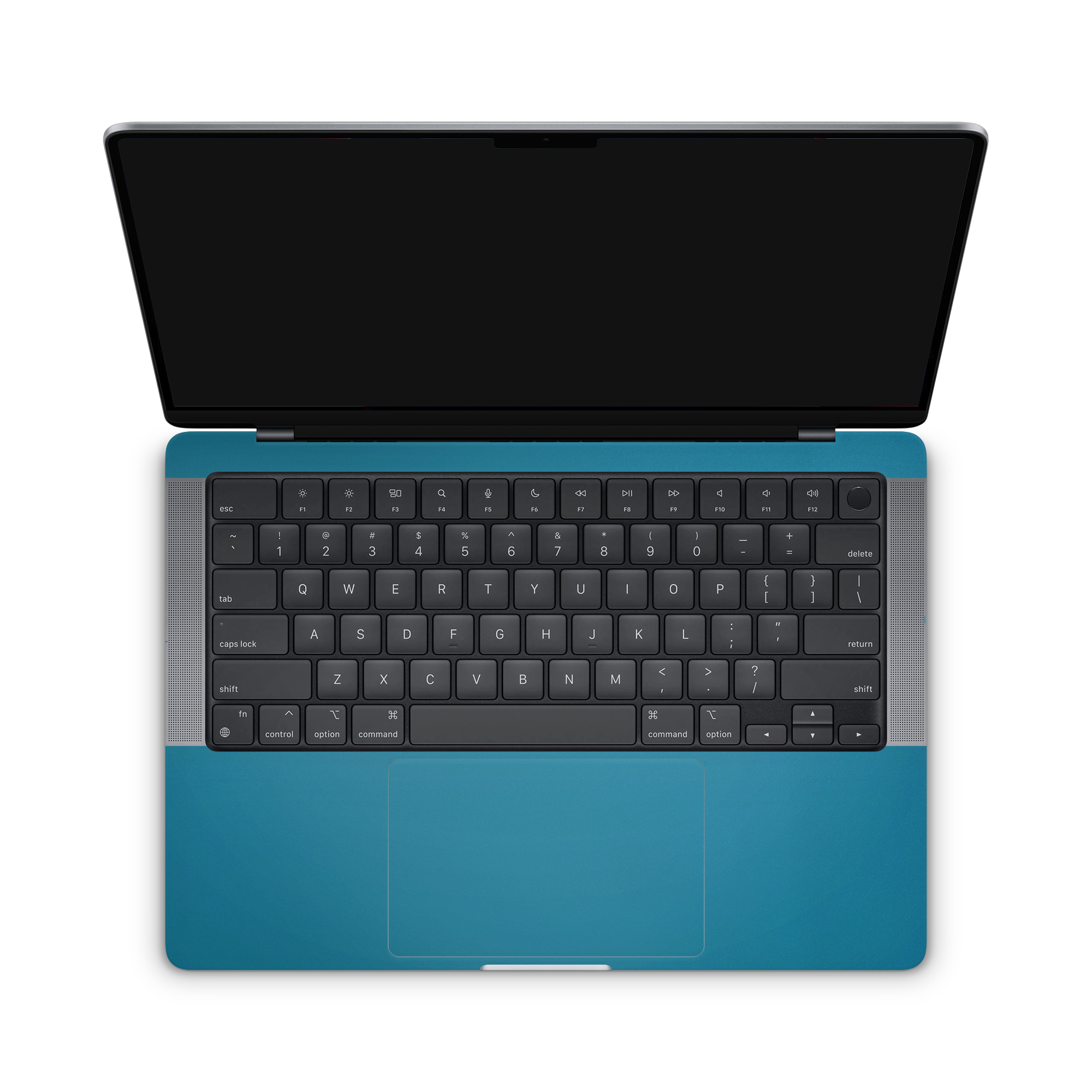 Apple Macbook Professional 14 M1 Professional Interior Satin Ocean Shimmer Skin Wrap Cover