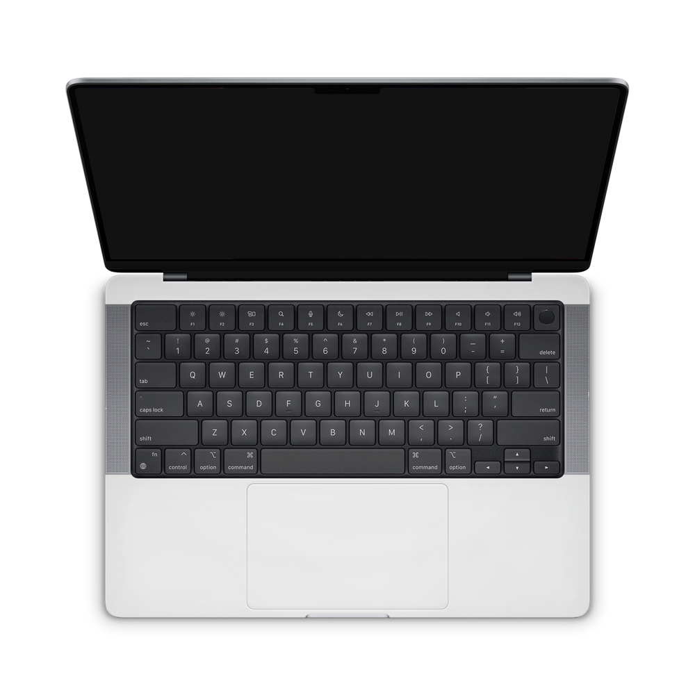 Apple Macbook Professional 14 M1 Professional Interior Satin White Skin Wrap Cover