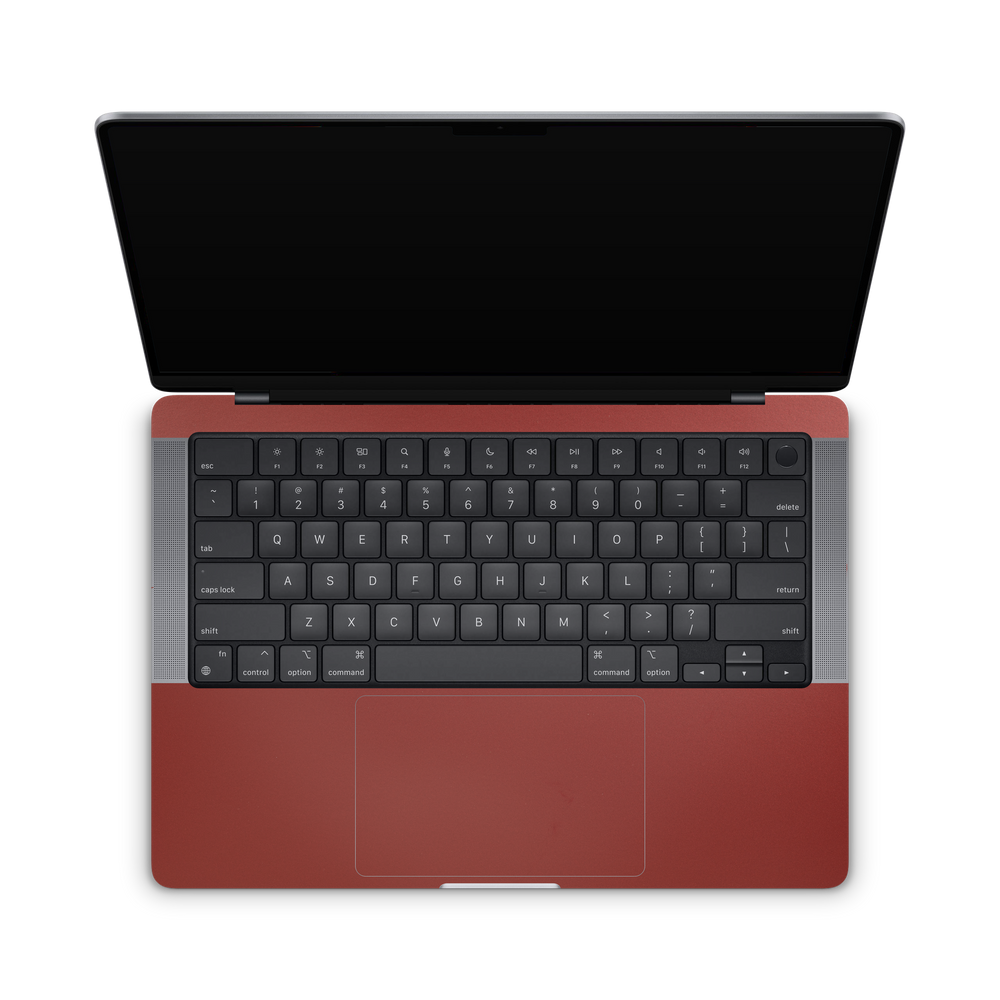 Apple Macbook Pro 14" 2021+ Professional Interior Vampire Red Skin Wrap Cover