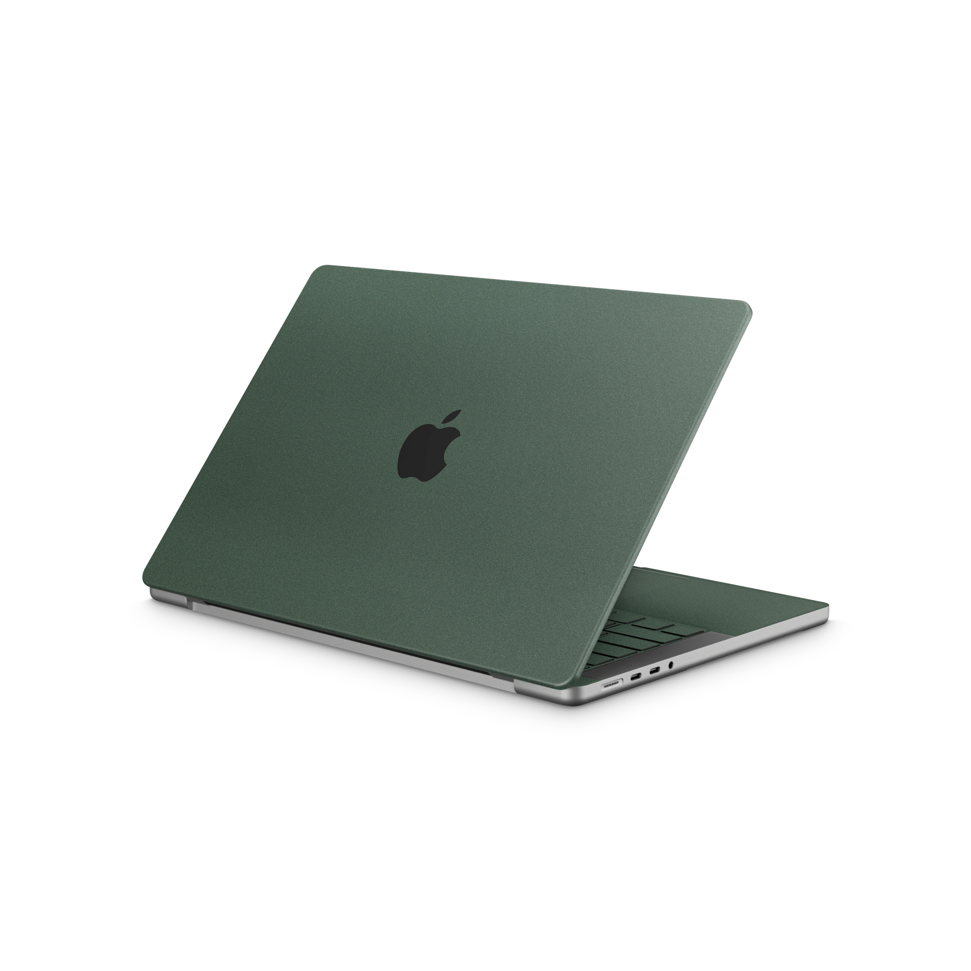 Apple Macbook Pro 14" 2021+ Professional Matte Green Metallic Skin Wrap Cover