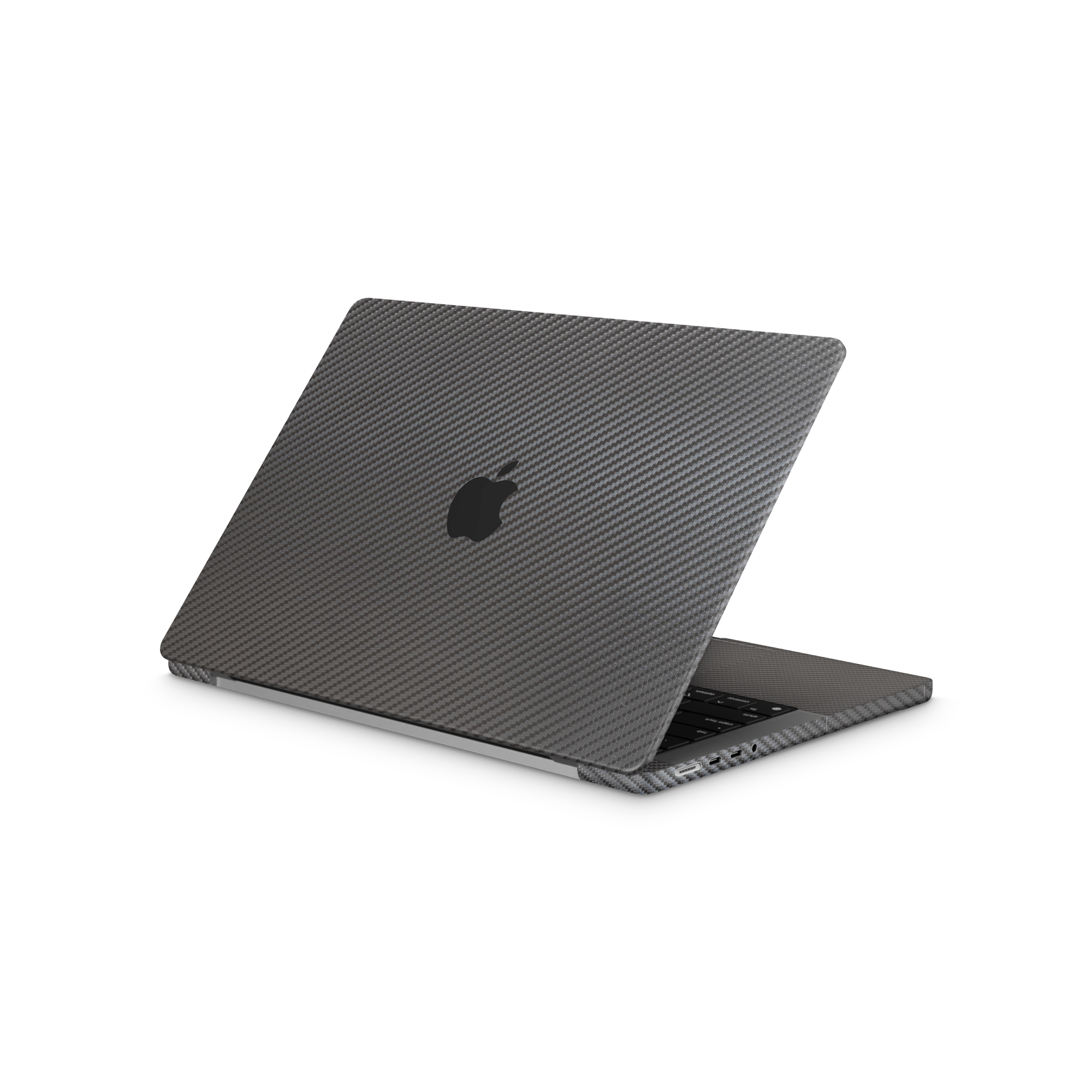 Apple Macbook Pro 14 2021+ Ultimate Black Carbon Fiber Skin Wrap Cover