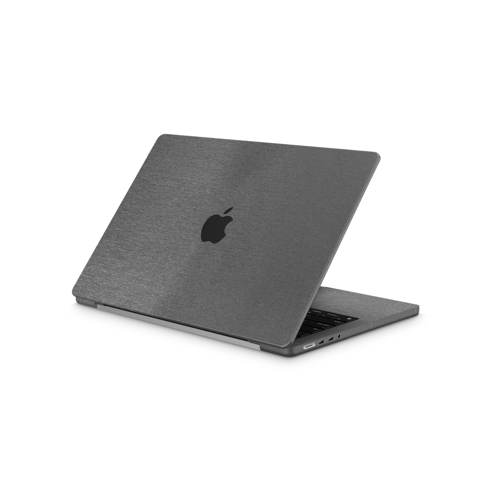 Apple Macbook Pro 14 2021+ Ultimate brushed black Skin Wrap Cover