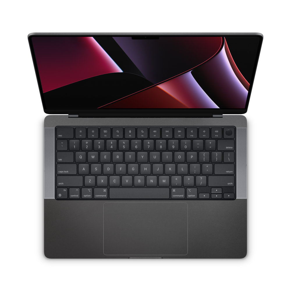 Apple Macbook Pro 14 2021+ Ultimate Matte Black Skin Wrap Cover