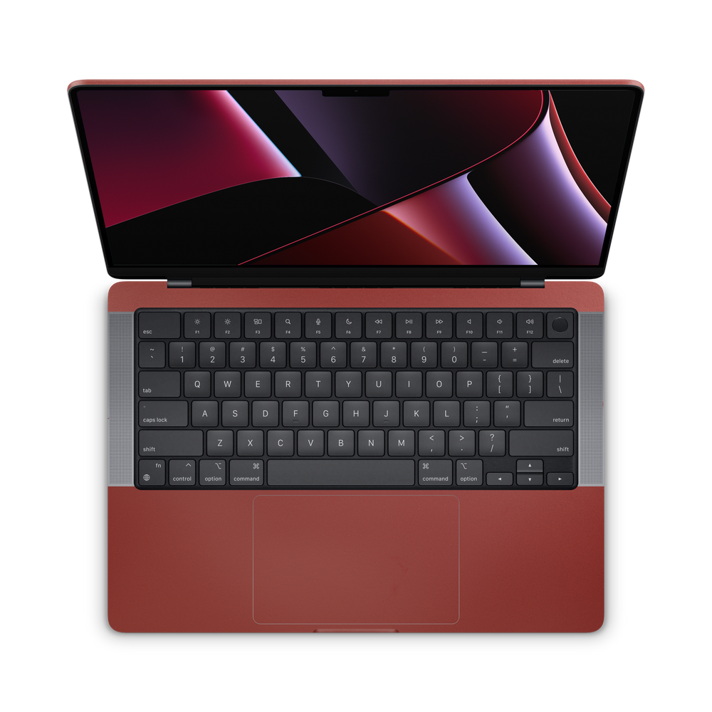 Apple Macbook Pro 14 2021+ Ultimate Vampire Red Skin Wrap Cover