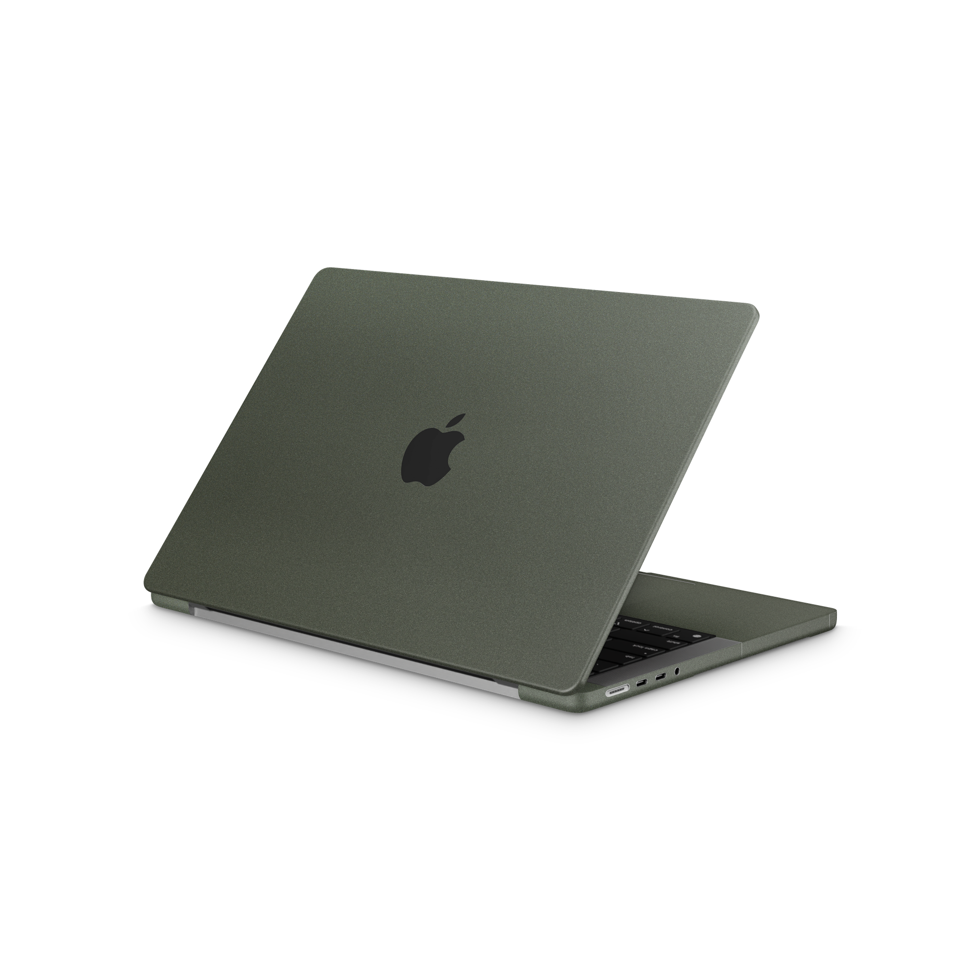 Apple Macbook Pro 14 2021+ Ultimate Matte Green Metallic Skin Wrap Cover