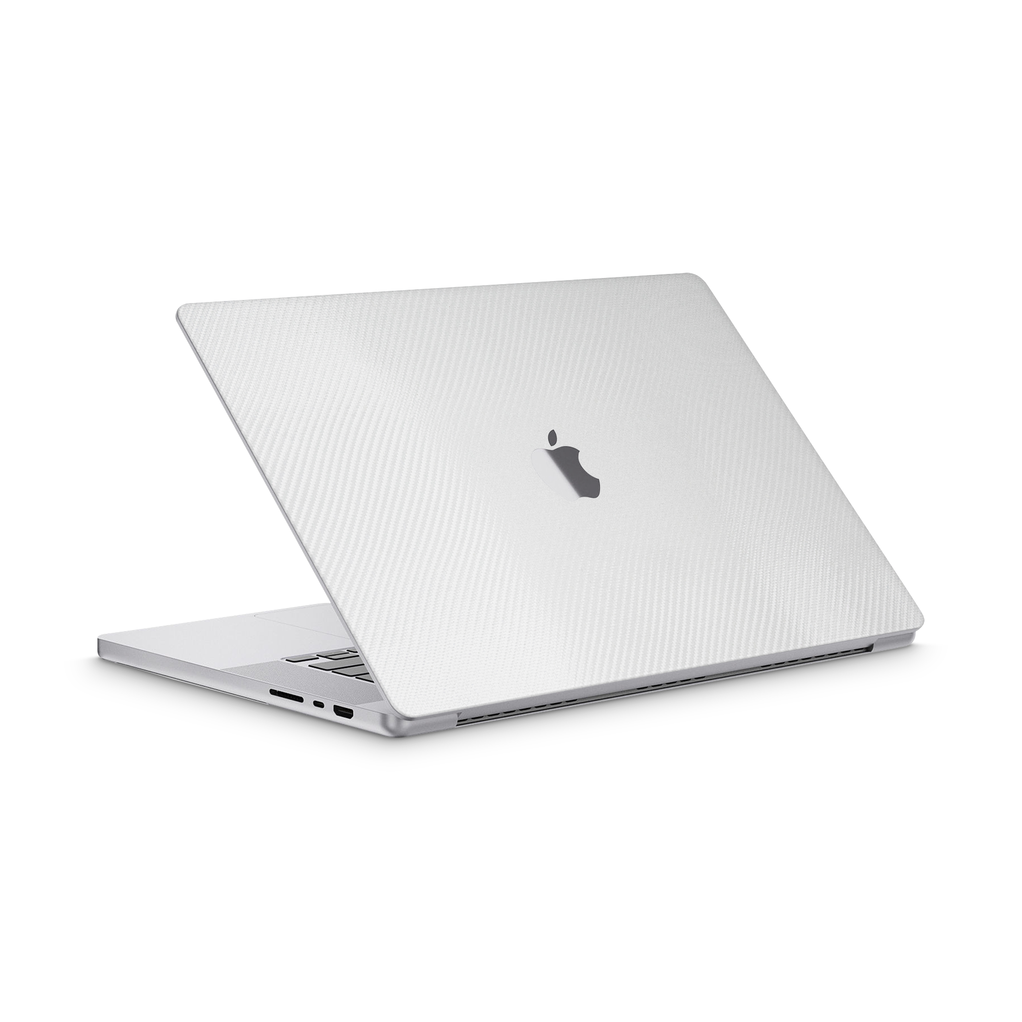 Apple Macbook Professional 16 M1 Essentials White Carbon Fiber Skin Wrap Cover
