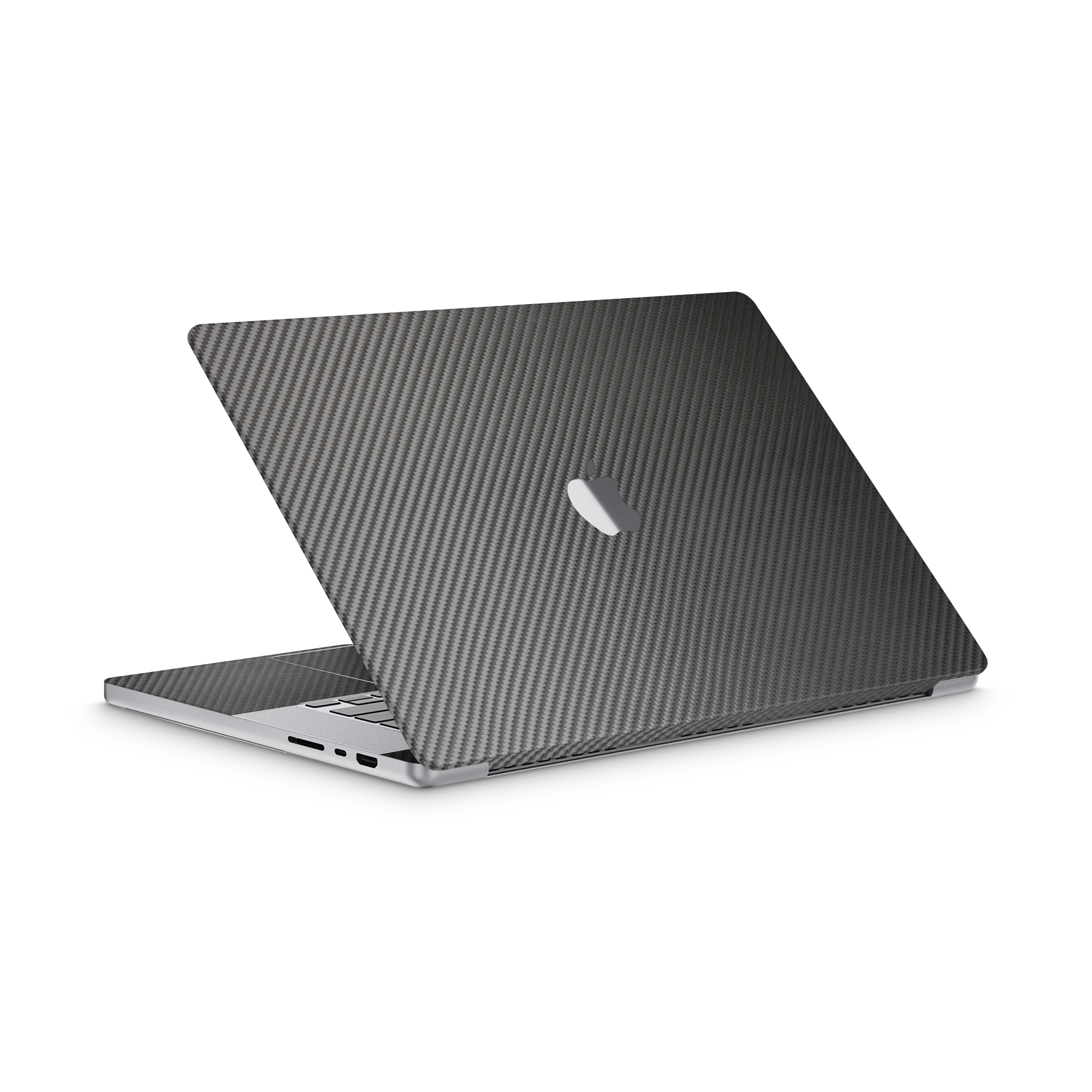 Apple Macbook Professional 16 M1 Professional Black Carbon Fiber Skin Wrap Cover