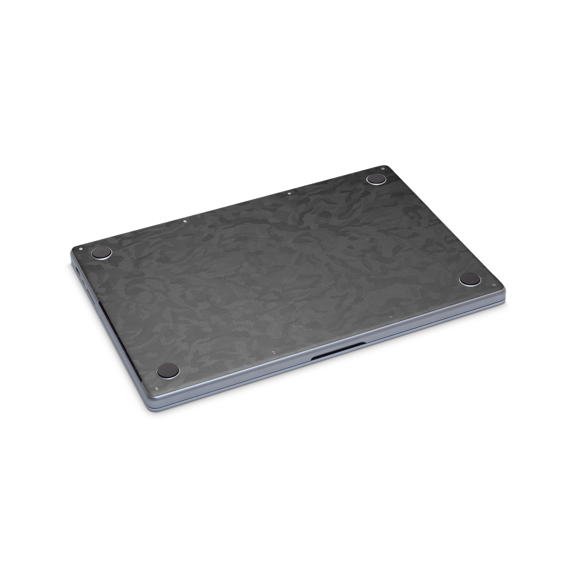 Apple Macbook Professional 16 M1 Professional Bottom Black Camo Skin Wrap Cover