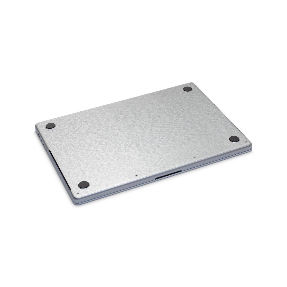 Apple Macbook Professional 16 M1 Professional Bottom Brushed Aluminum Skin Wrap Cover