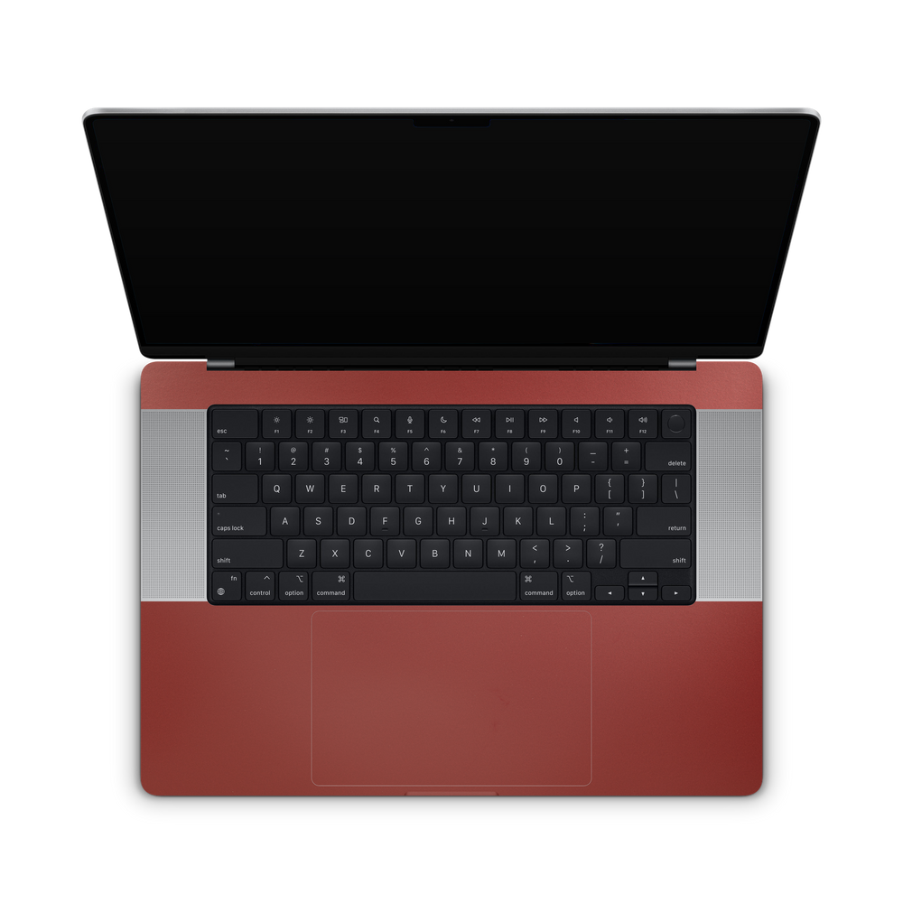 Apple MacBook Pro 16" 2021+ Professional Interior Vampire Red Skin Wrap Cover