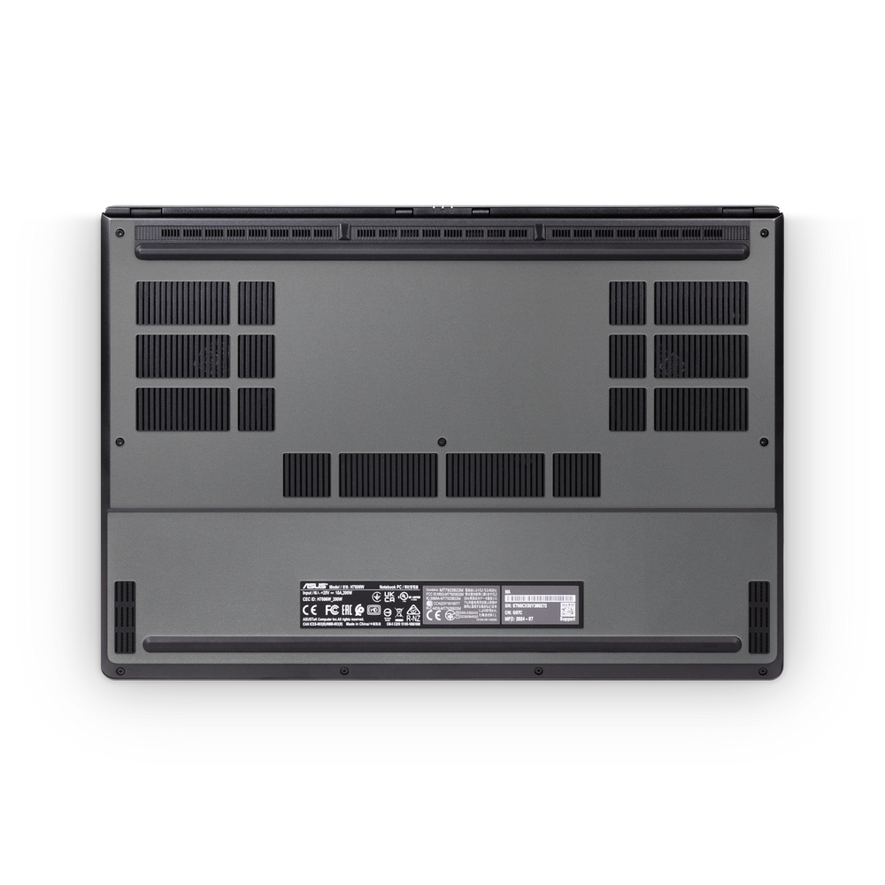Asus Proart P16 2024 Professional Bottom Charcoal Grey Skin Wrap Cover
