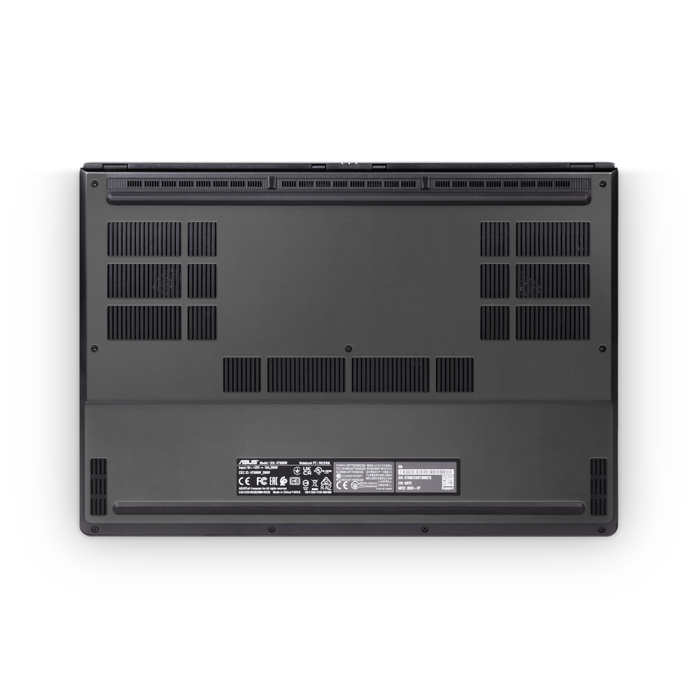 Asus Proart P16 2024 Professional Bottom Matte Black Skin Wrap Cover