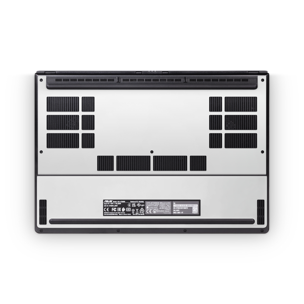 Asus Proart P16 2024 Professional Bottom Satin White Skin Wrap Cover