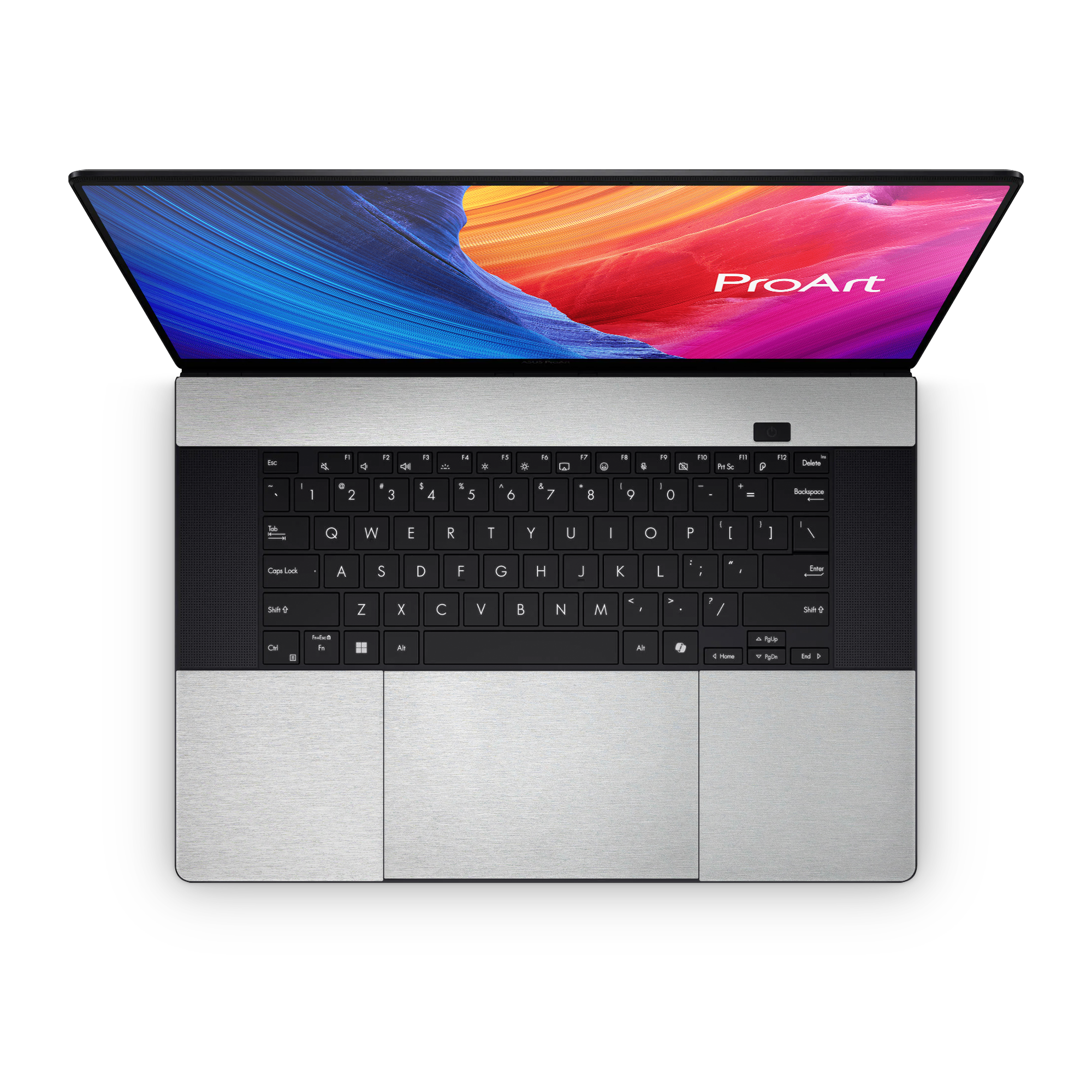 Asus Proart P16 2024 Professional Interior Brushed Aluminum Skin Wrap Cover