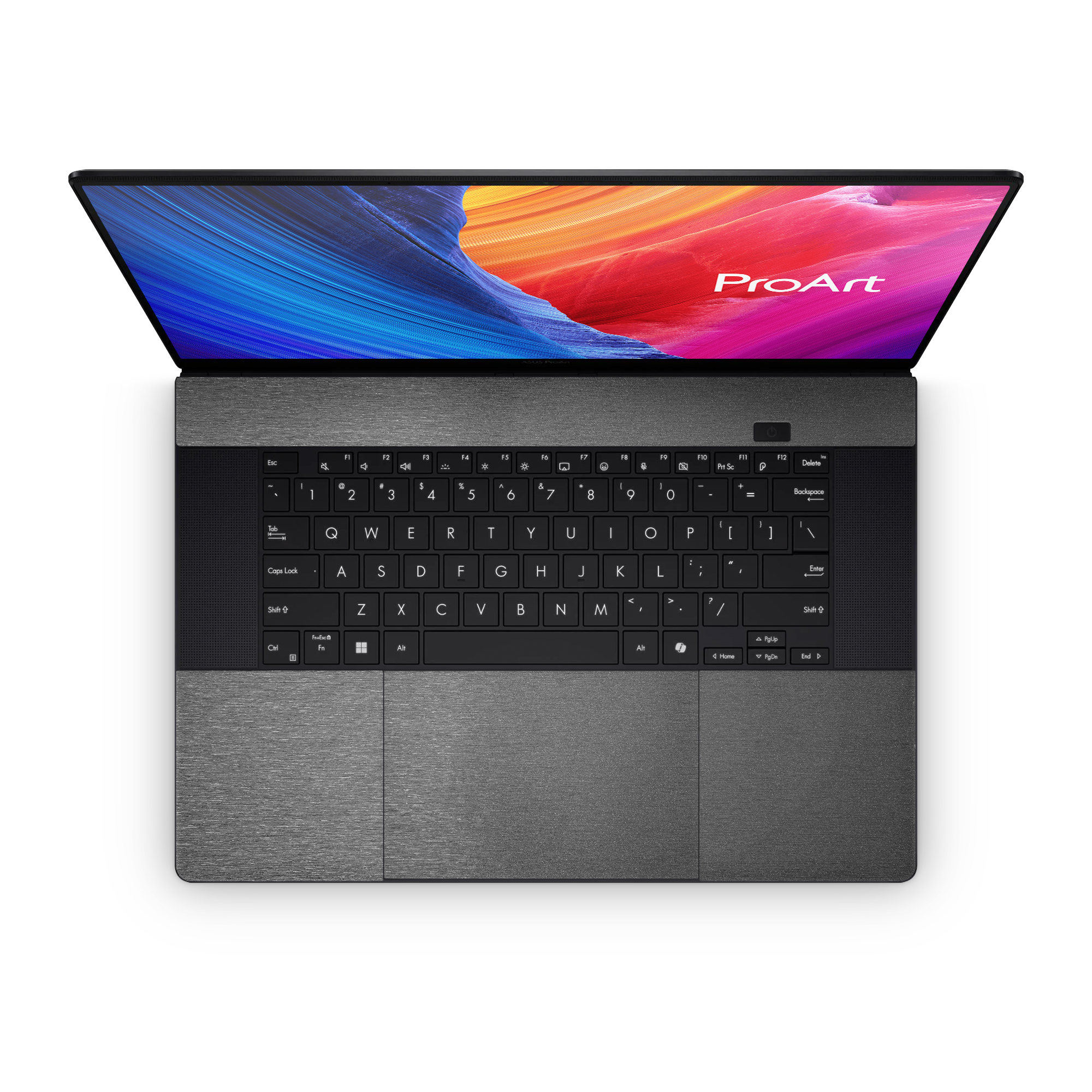 Asus Proart P16 2024 Professional Interior Brushed Black Skin Wrap Cover