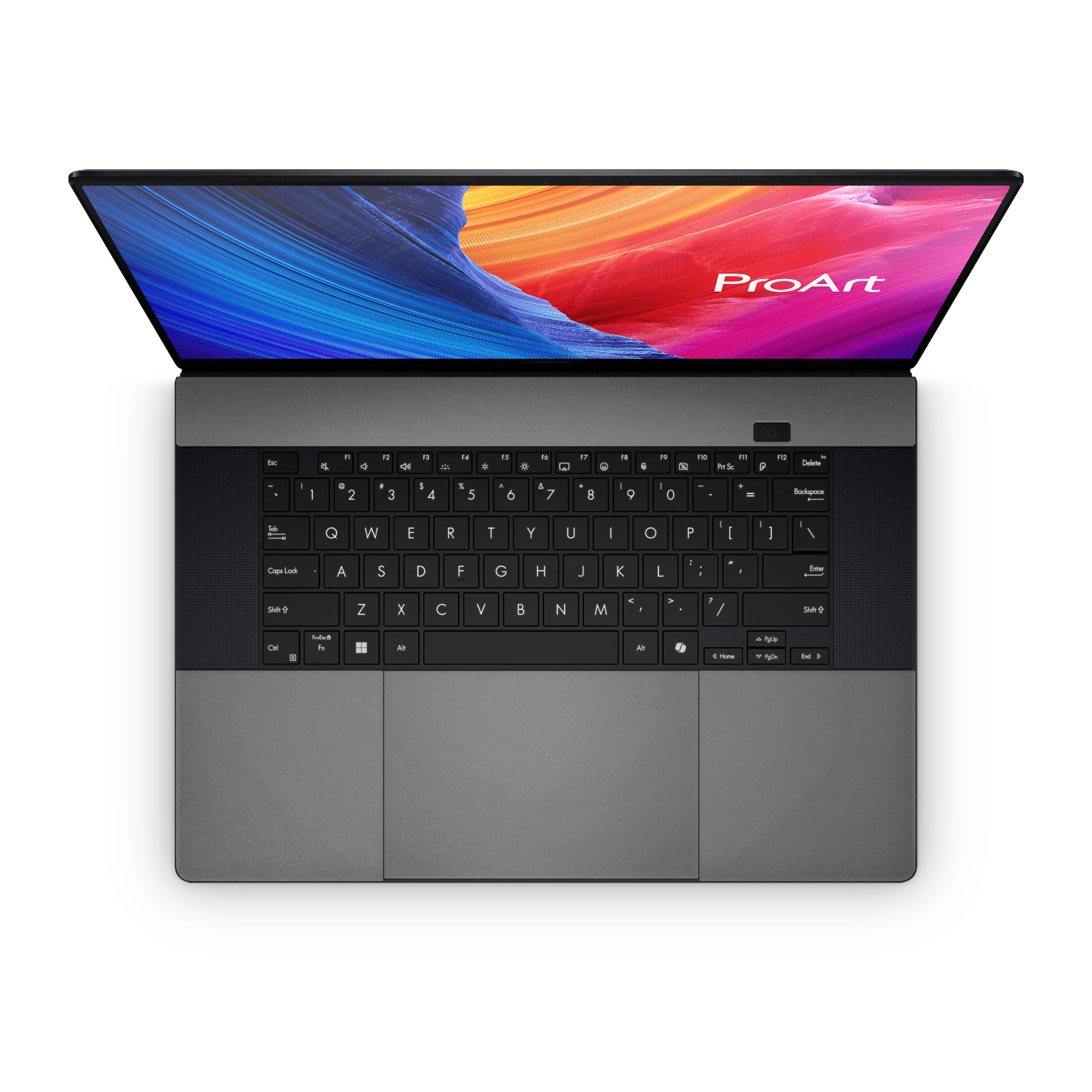 Asus Proart P16 2024 Professional Interior Charcoal Grey Skin Wrap Cover