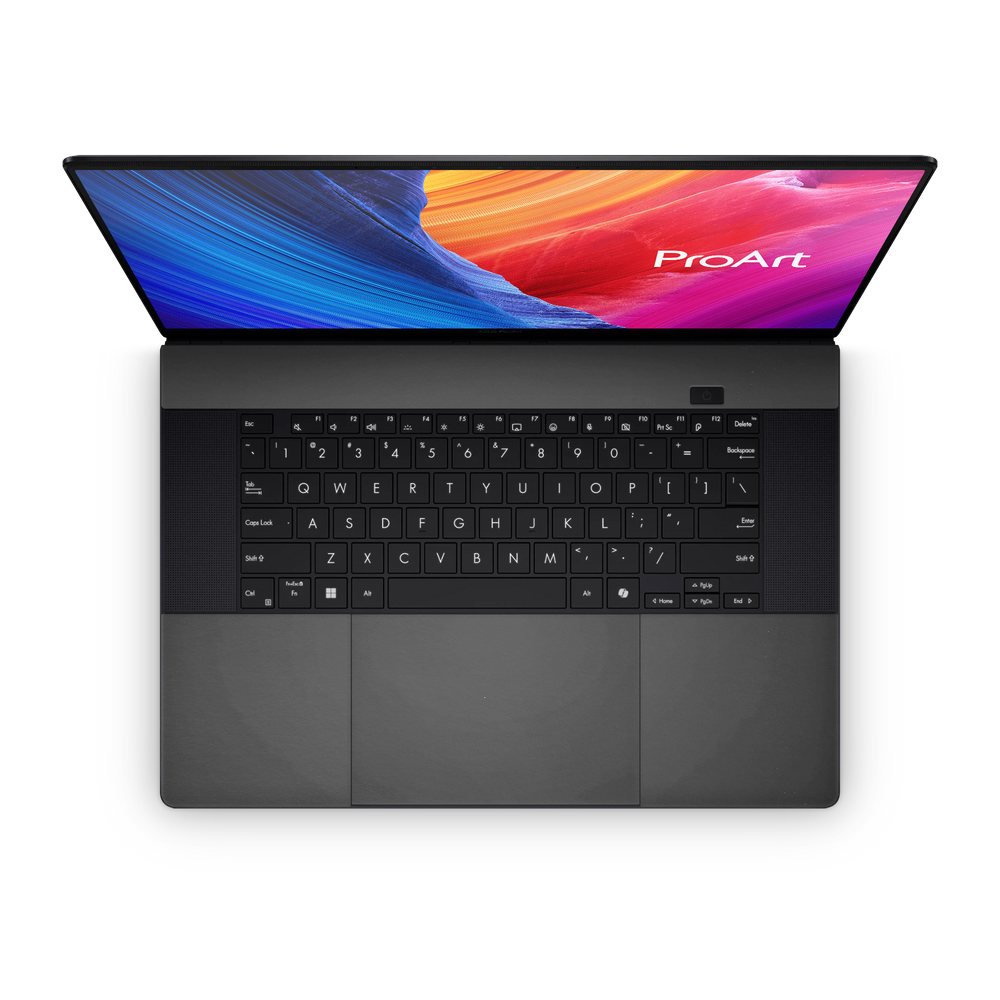 Asus Proart P16 2024 Professional Interior Matte Black Skin Wrap Cover