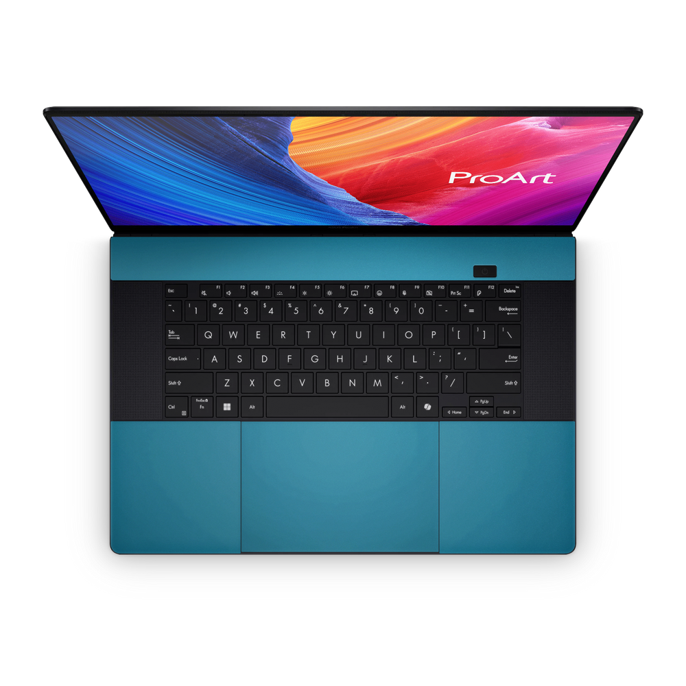 Asus Proart P16 2024 Professional Interior Satin Ocean Shimmer Skin Wrap Cover