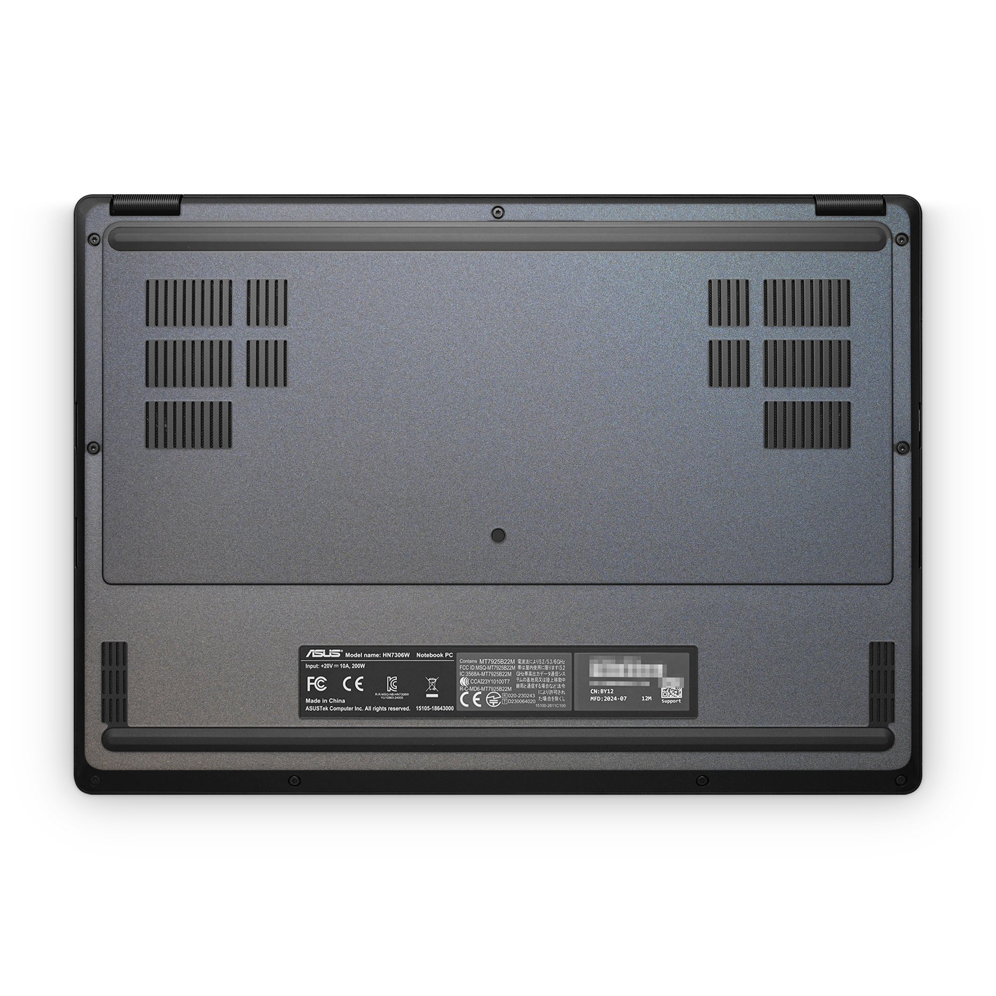 Asus Proart Px13 2024 Professional Bottom Prism Skin Wrap Cover
