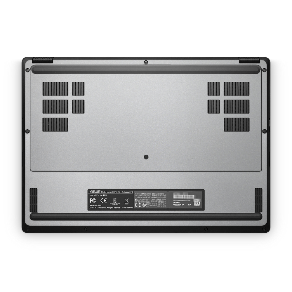 Asus Proart Px13 2024 Professional Bottom Satin Aluminum Skin Wrap Cover