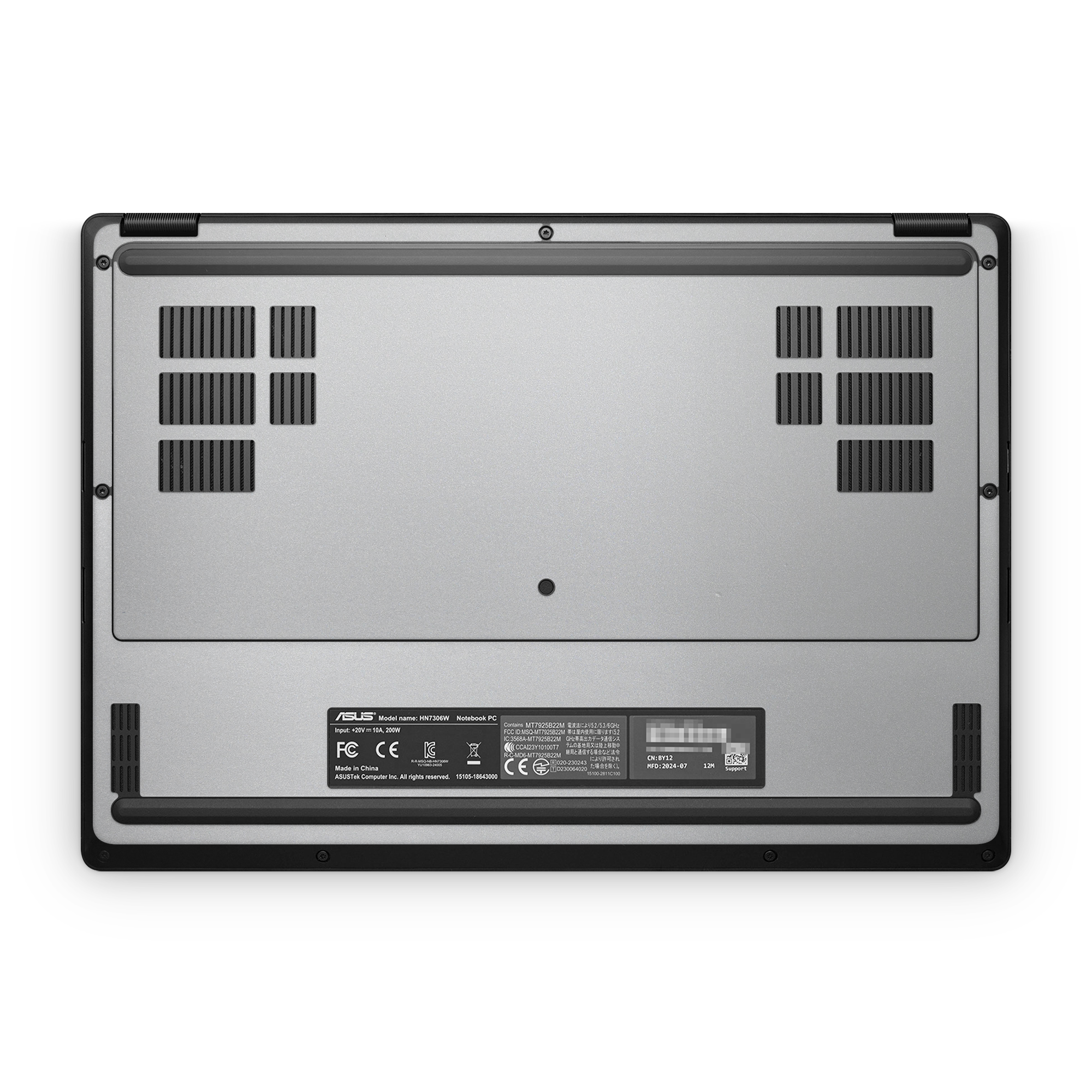 Asus Proart Px13 2024 Professional Bottom Satin Aluminum Skin Wrap Cover