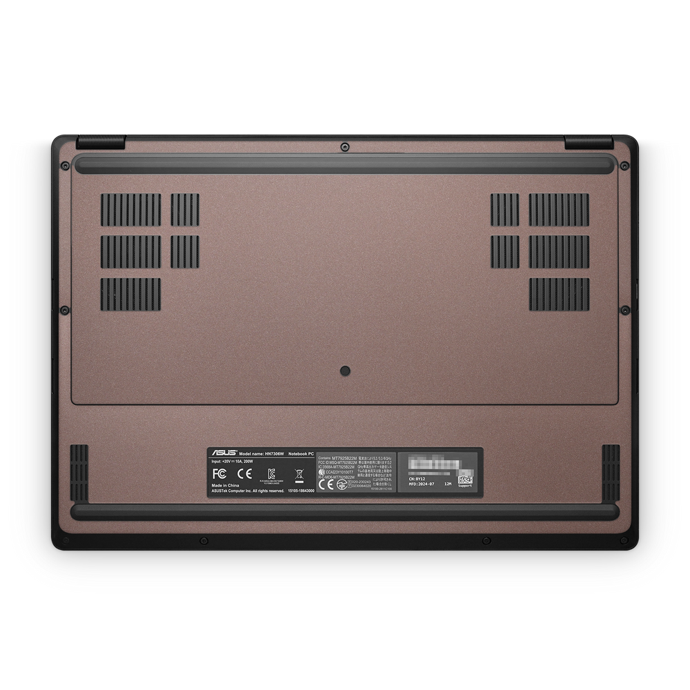 Asus Proart Px13 2024 Professional Bottom Satin Frozen Berry Skin Wrap Cover