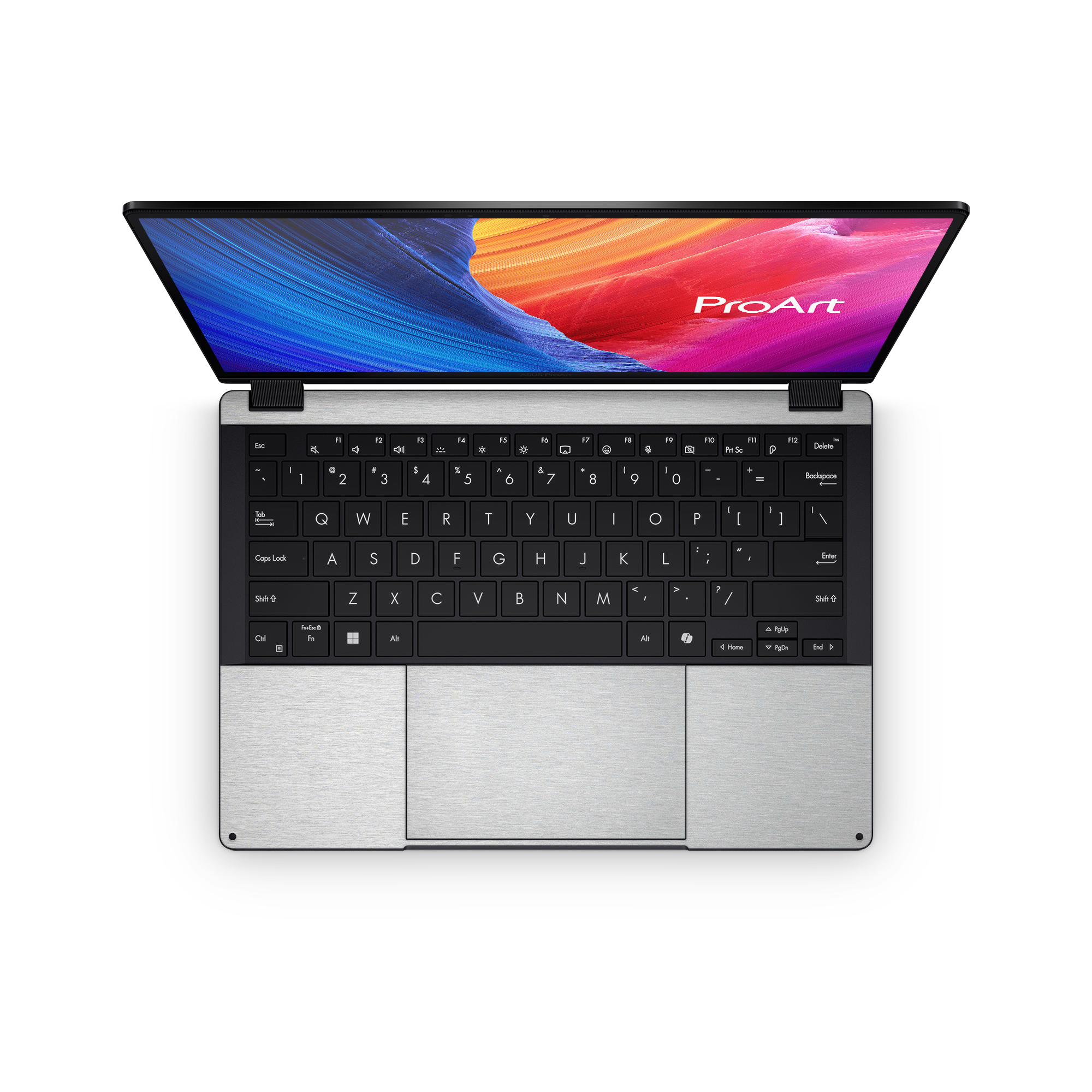 Asus Proart Px13 2024 Professional Interior Brushed Aluminum Skin Wrap Cover