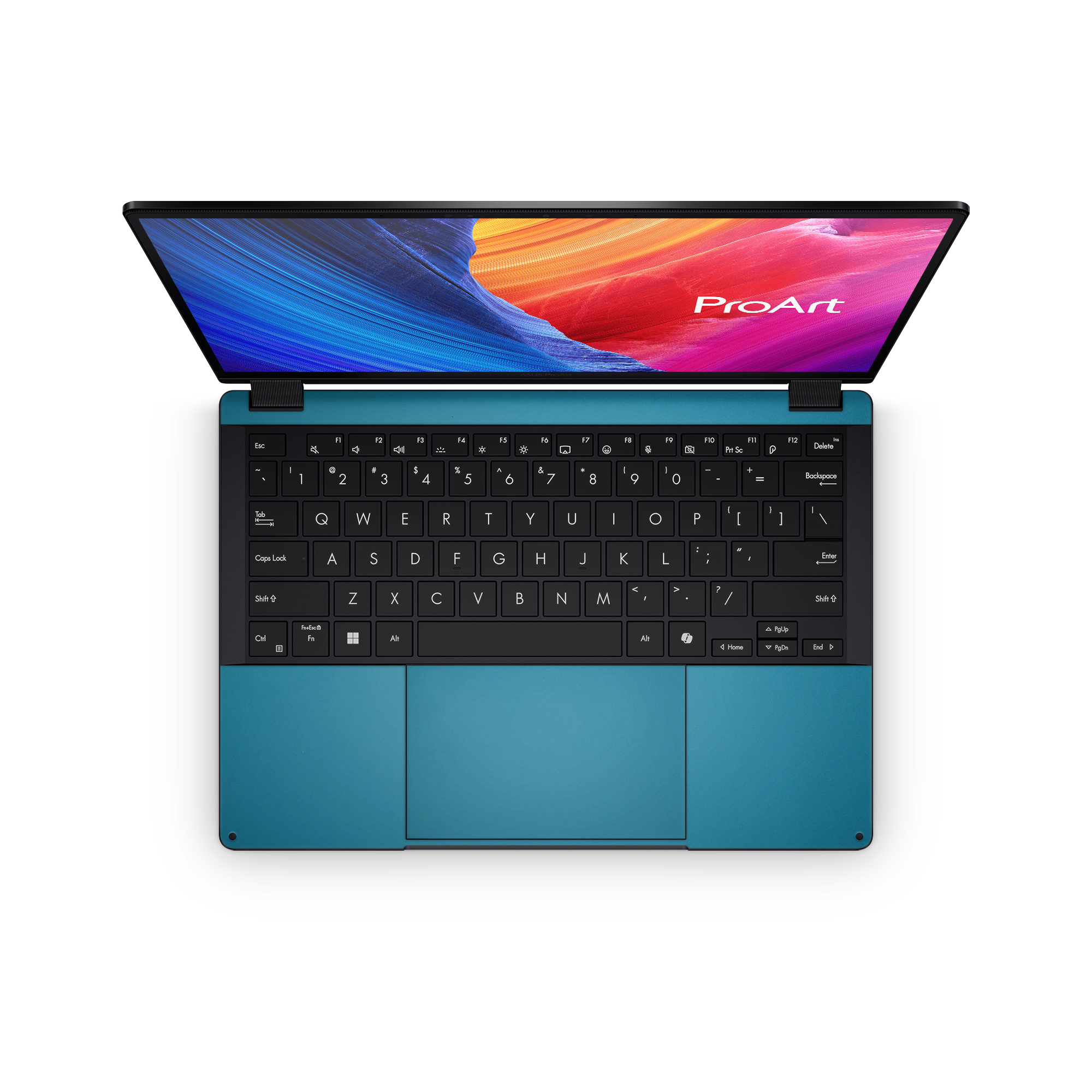Asus Proart Px13 2024 Professional Interior Satin Ocean Shimmer Skin Wrap Cover