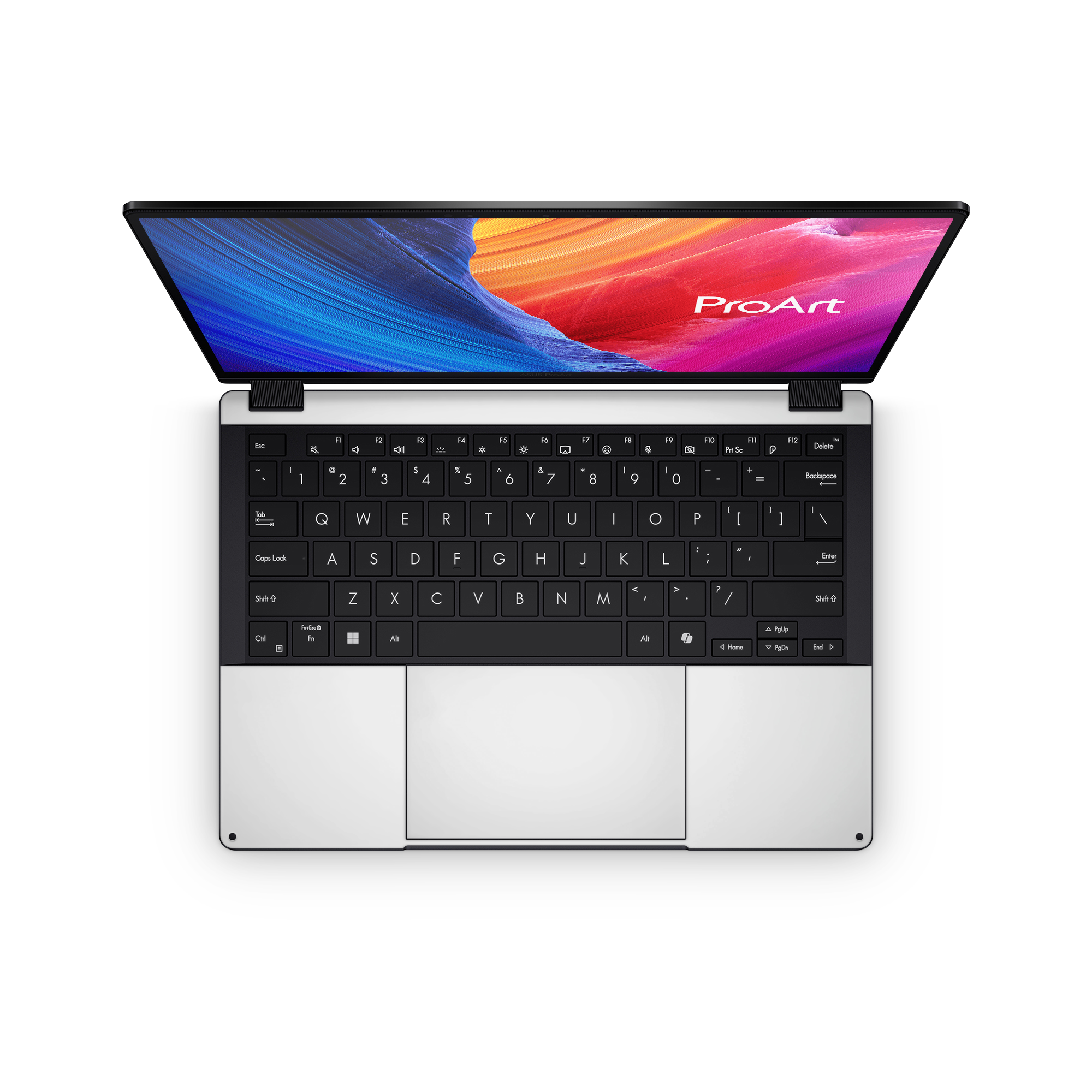 Asus Proart Px13 2024 Professional Interior Satin White Skin Wrap Cover