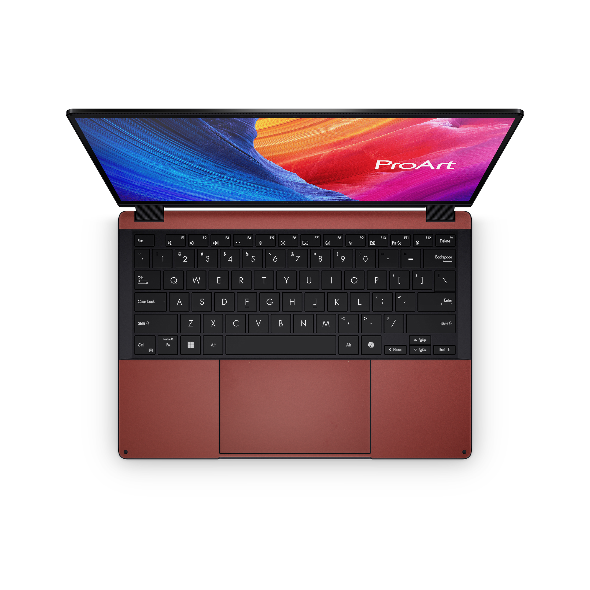 Asus ProArt PX13 2024 Professional Interior Vampire Red Skin Wrap Cover