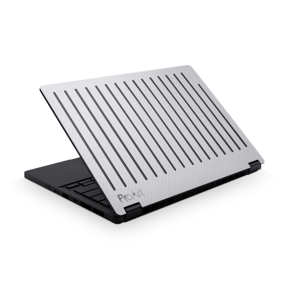 Asus ProArt PX13 GoPro 2026 Essentials White Carbon Fiber Skin Wrap Cover