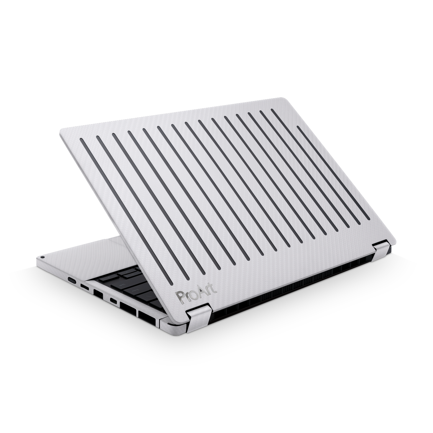 Asus ProArt PX13 GoPro 2026 Ultimate White Carbon Fiber Skin Wrap Cover