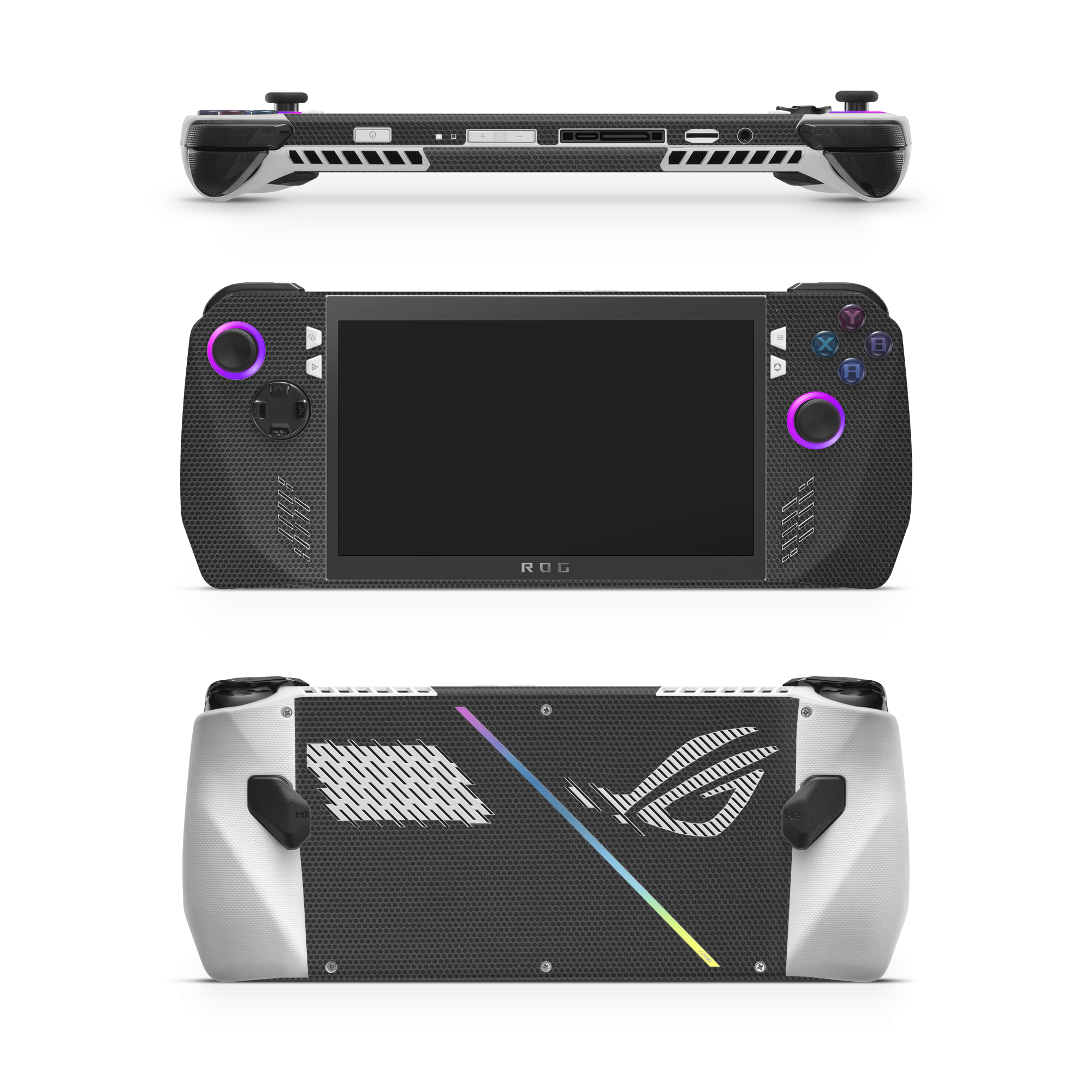 Asus Rog Ally 2023 Essentials Black Matrix Skin Wrap Cover