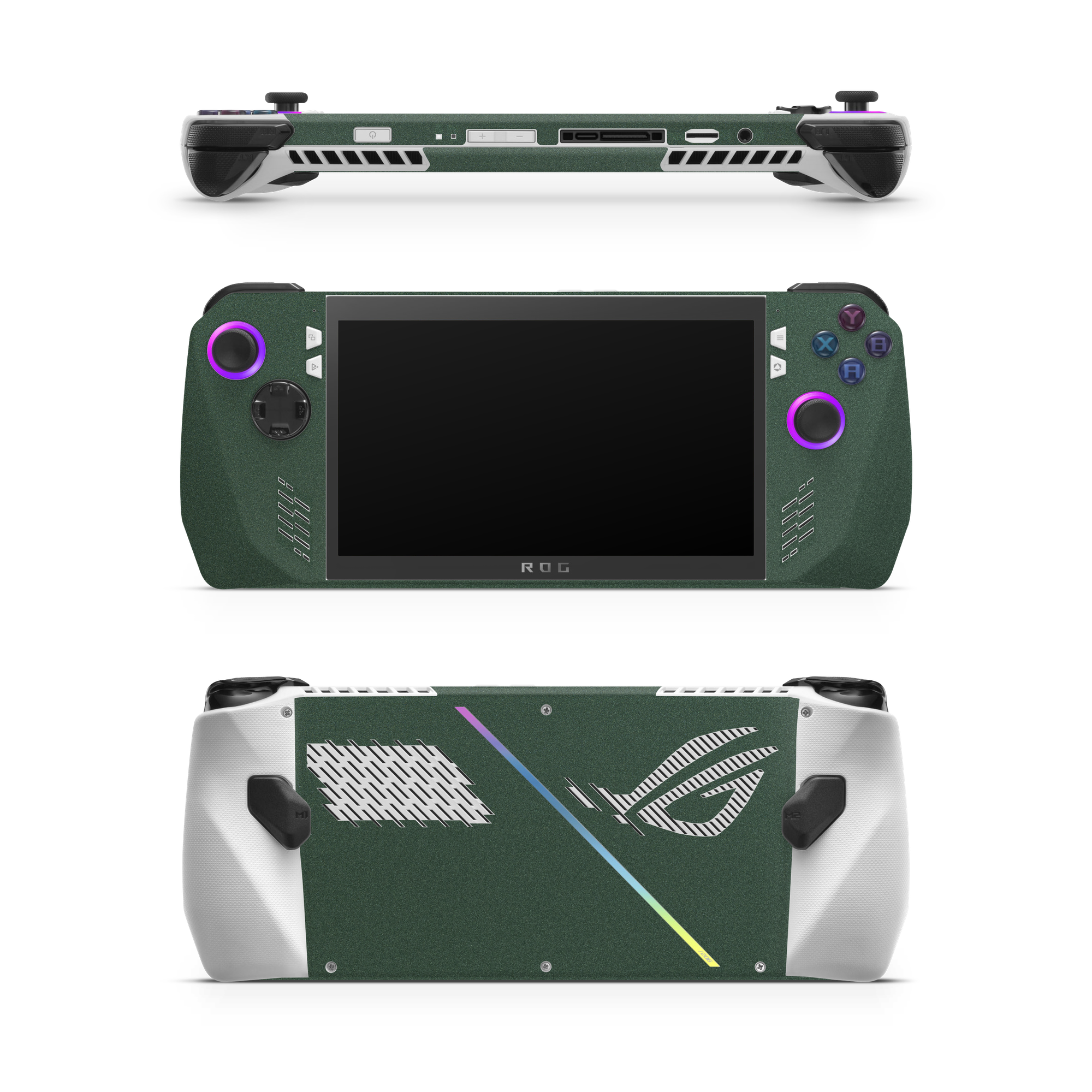 Asus ROG Ally 2023 Essentials Matte Green Metallic Skin Wrap Cover