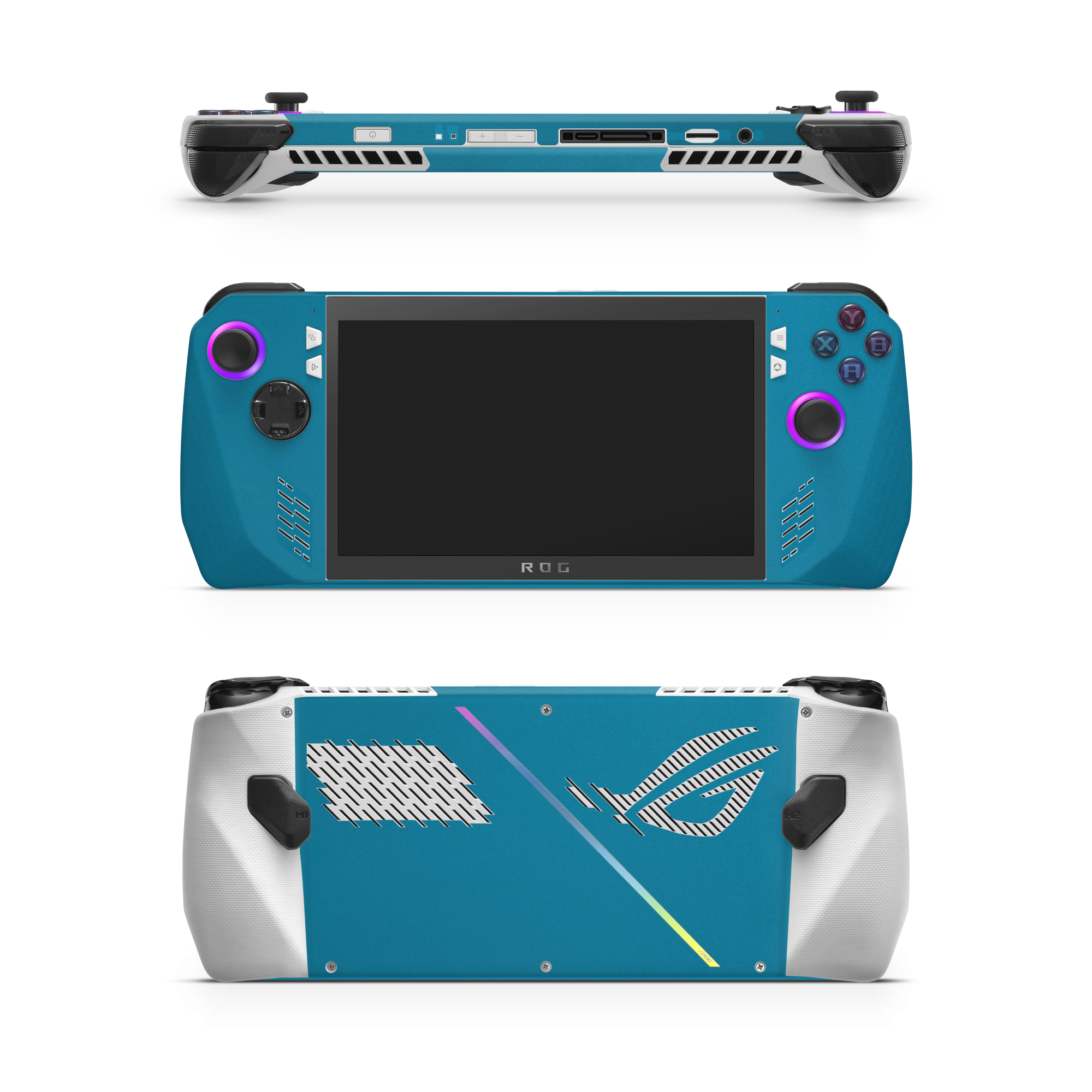 Asus Rog Ally 2023 Essentials Satin Ocean Shimmer Skin Wrap Cover