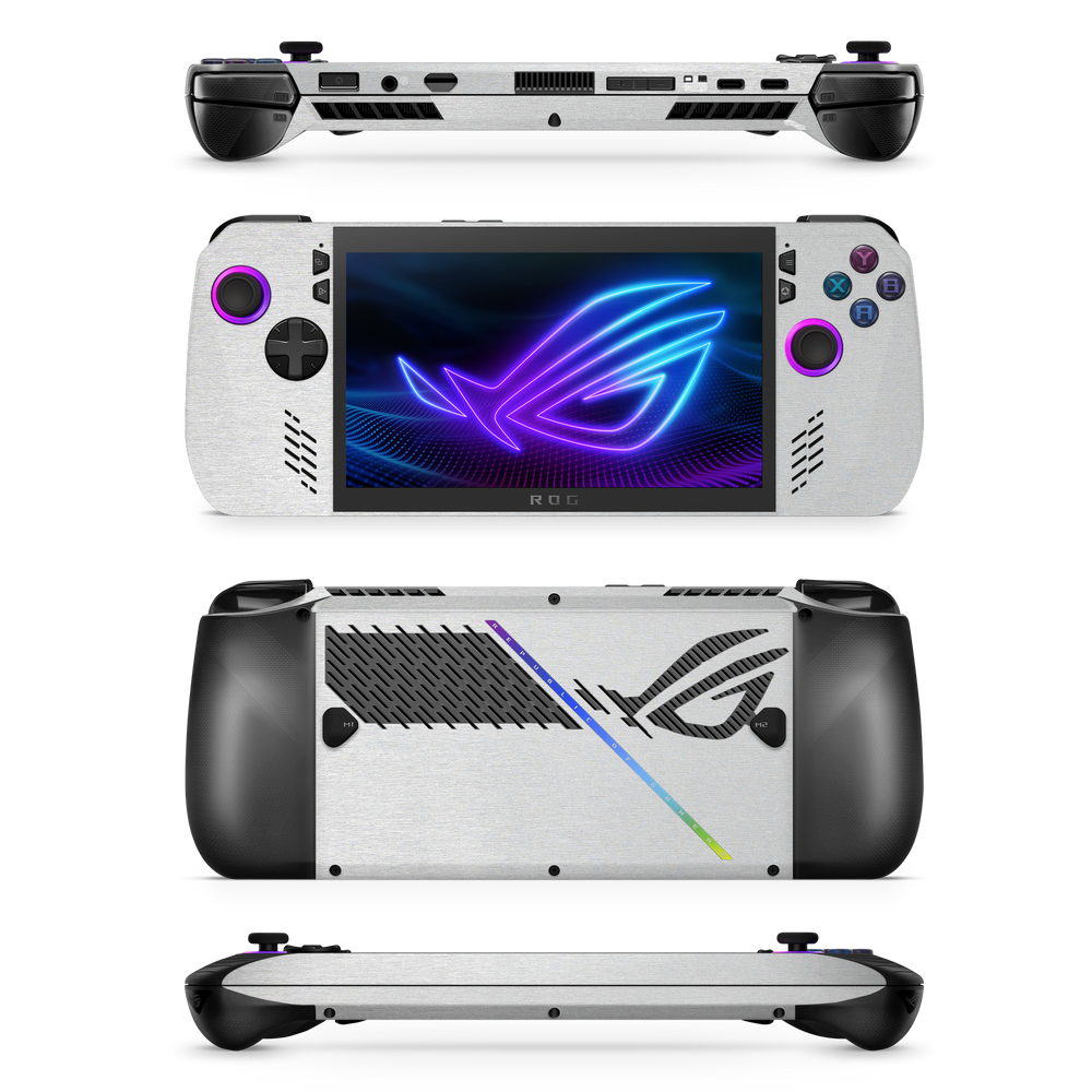 Asus Rog Ally X 2024 Essentials Brushed Aluminum Skin Wrap Cover