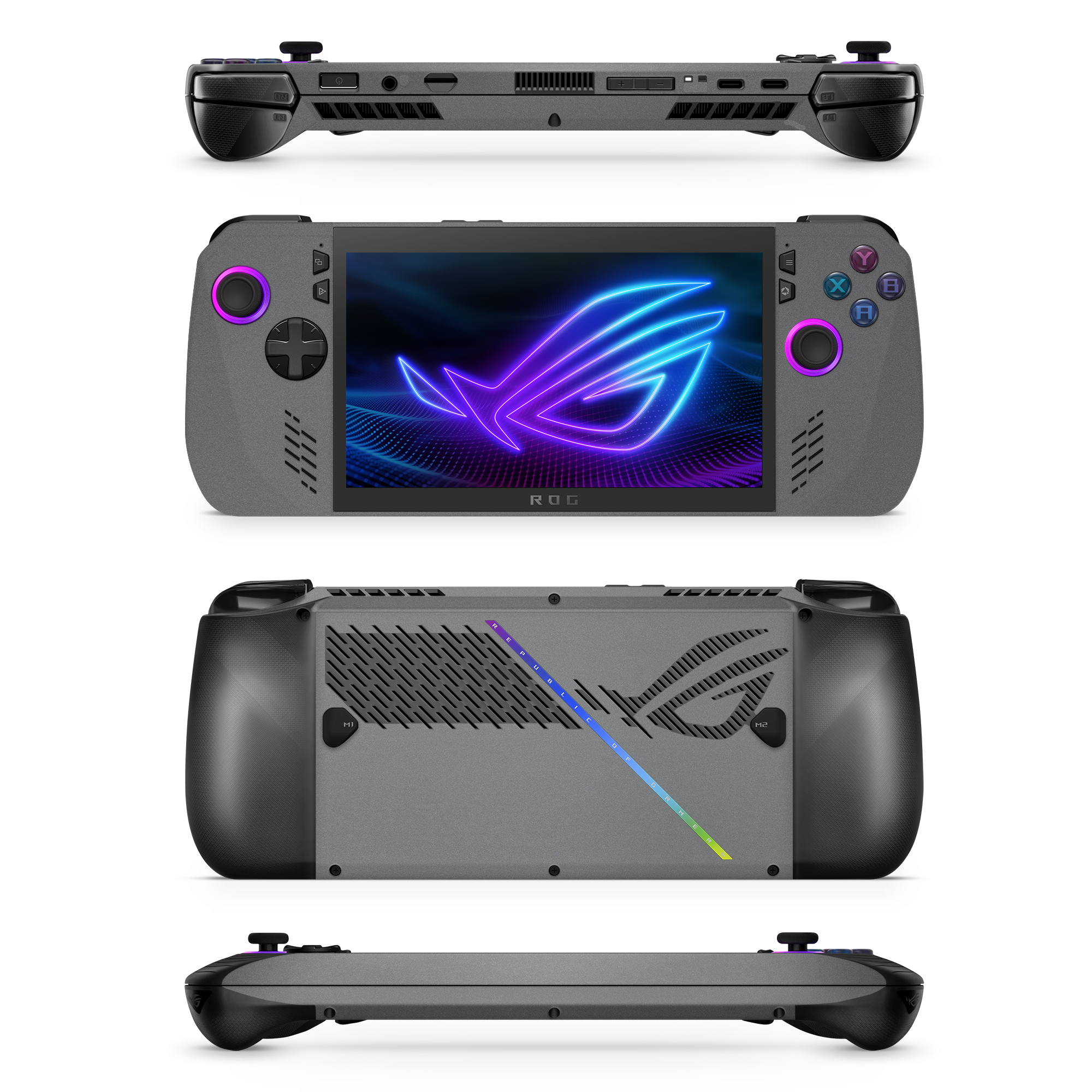Asus Rog Ally X 2024 Essentials Charcoal Grey Skin Wrap Cover