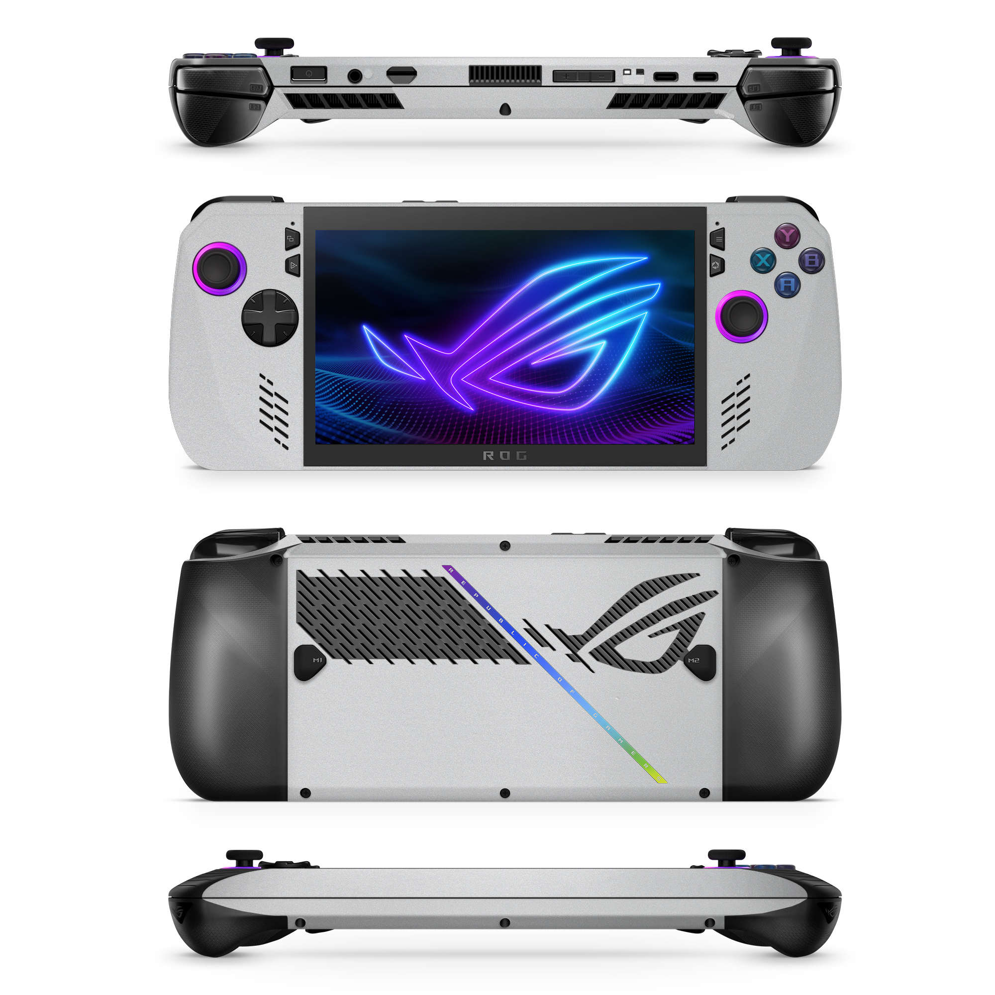 Asus Rog Ally X 2024 Essentials Satin Aluminum Skin Wrap Cover