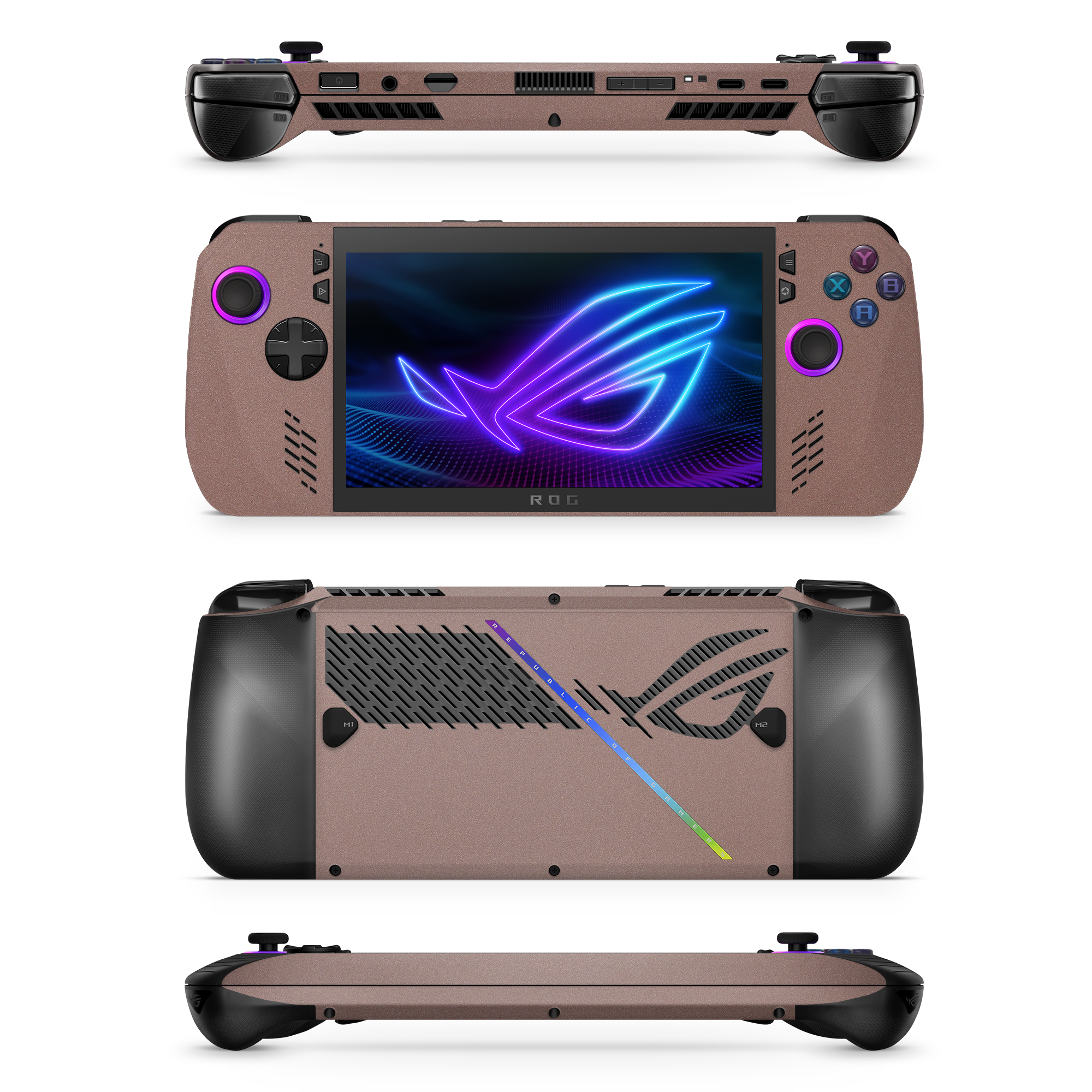 Asus Rog Ally X 2024 Essentials Satin Frozen Berry Skin Wrap Cover