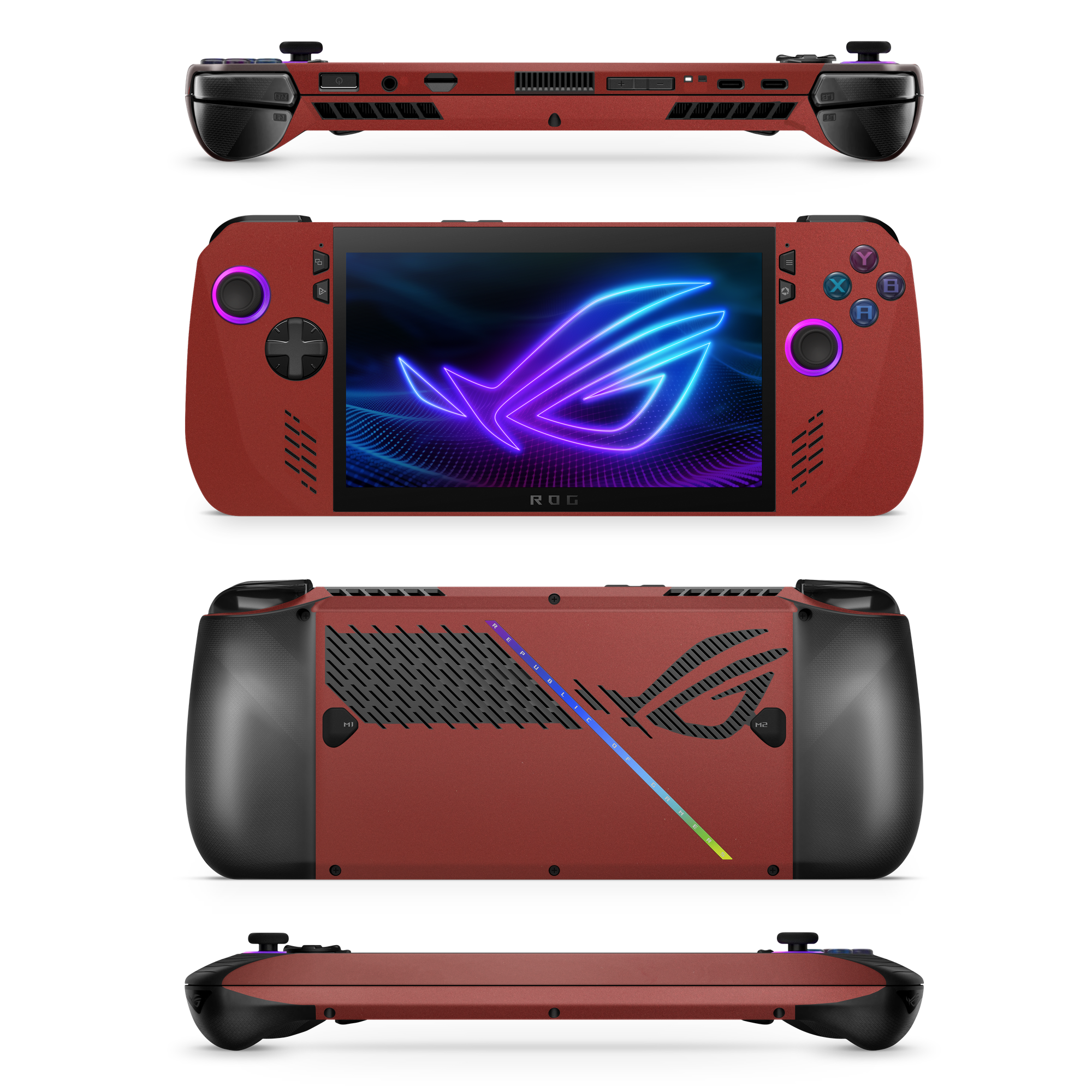 Asus ROG Ally X 2024 Essentials Vampire Red Skin Wrap Cover