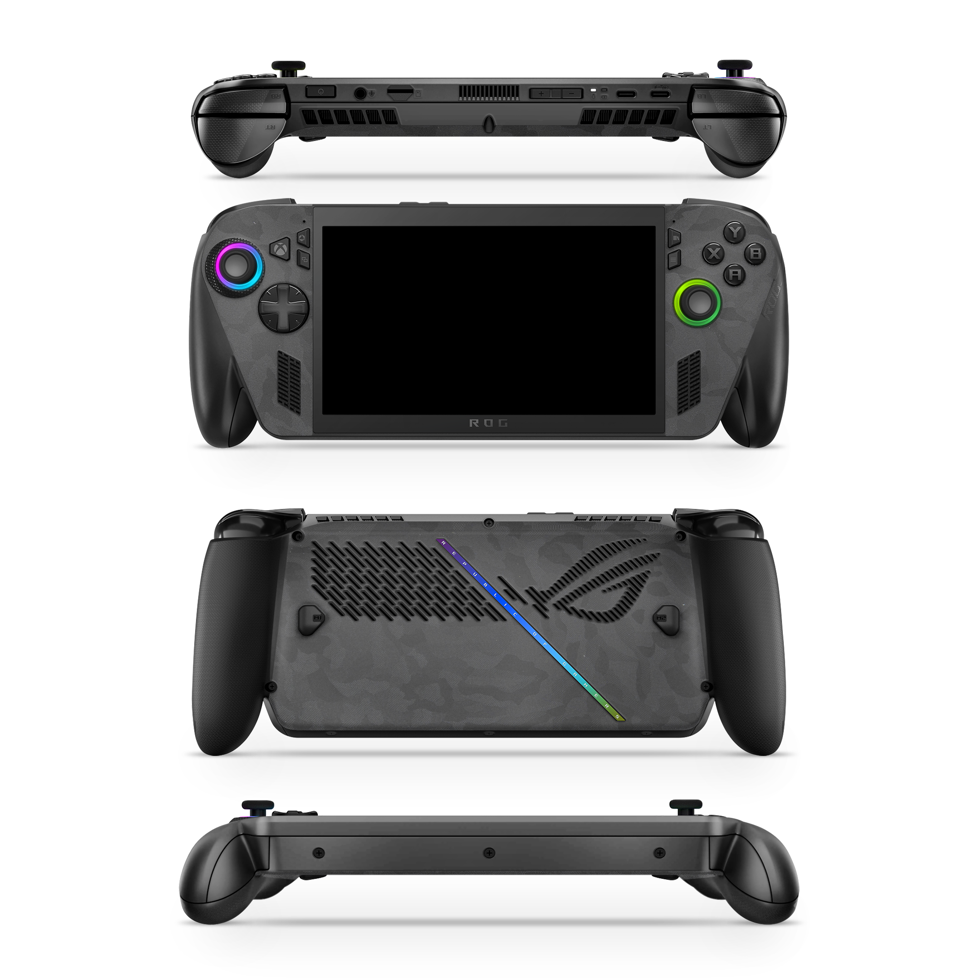 Asus Rog Ally Xbox 2025 Essentials Black Camo Skin Wrap Cover