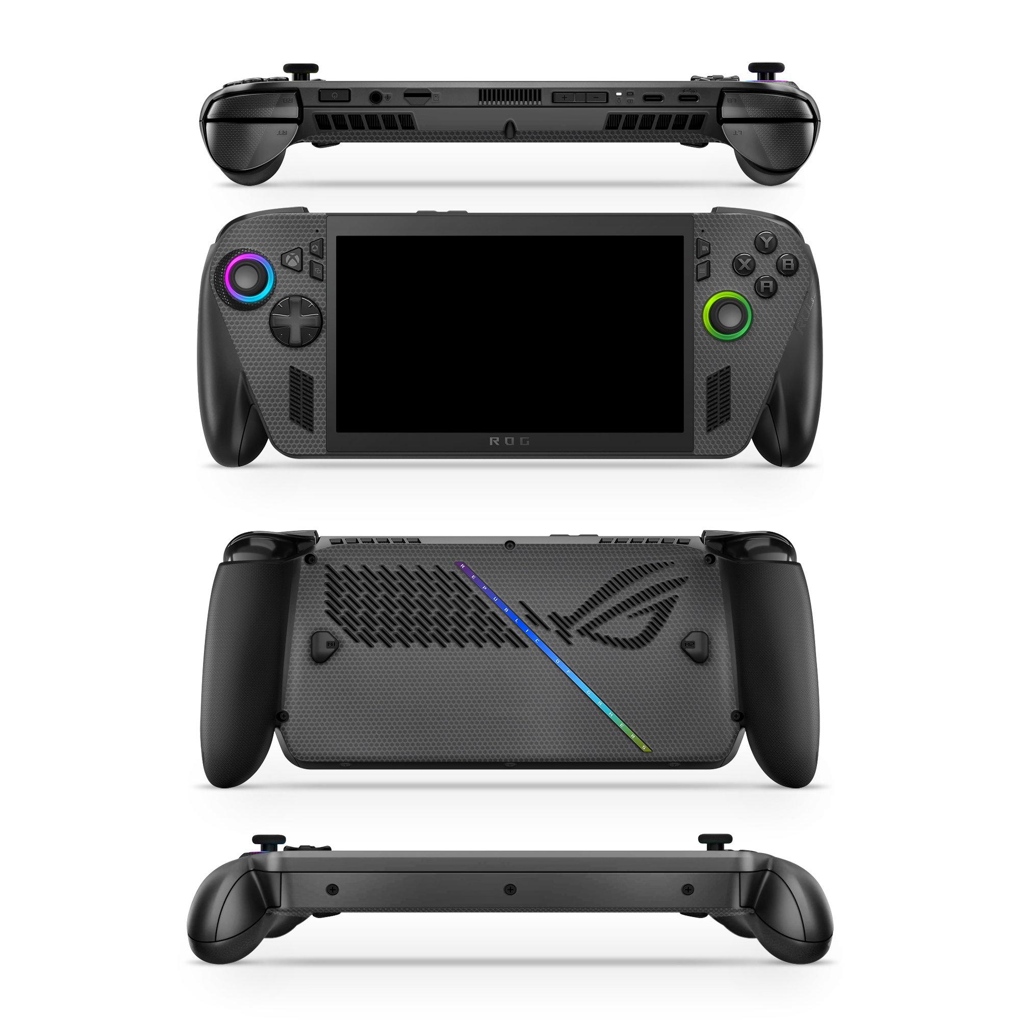 Asus Rog Ally Xbox 2025 Essentials Black Matrix Skin Wrap Cover