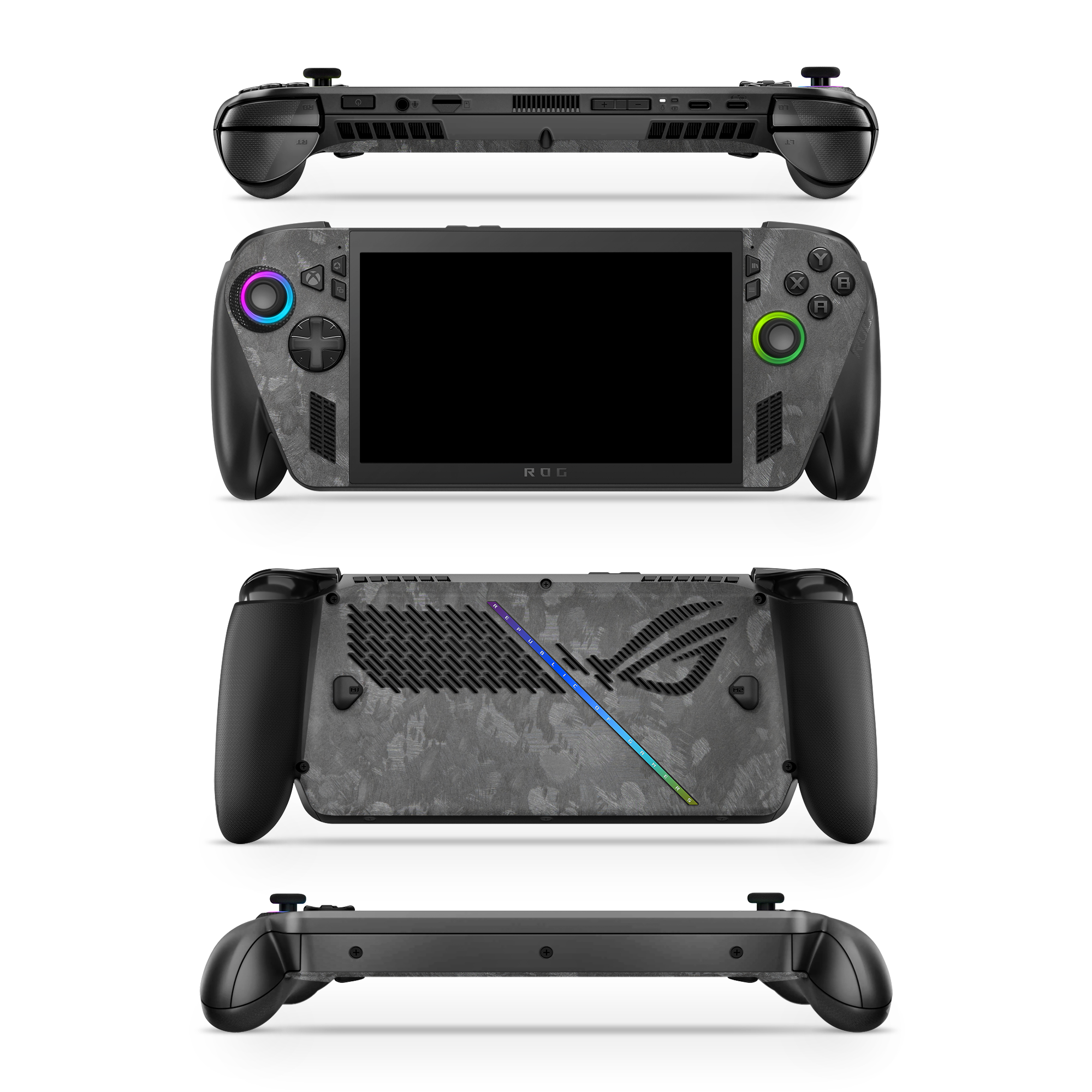 Asus Rog Ally Xbox 2025 Essentials Forged Carbon Skin Wrap Cover