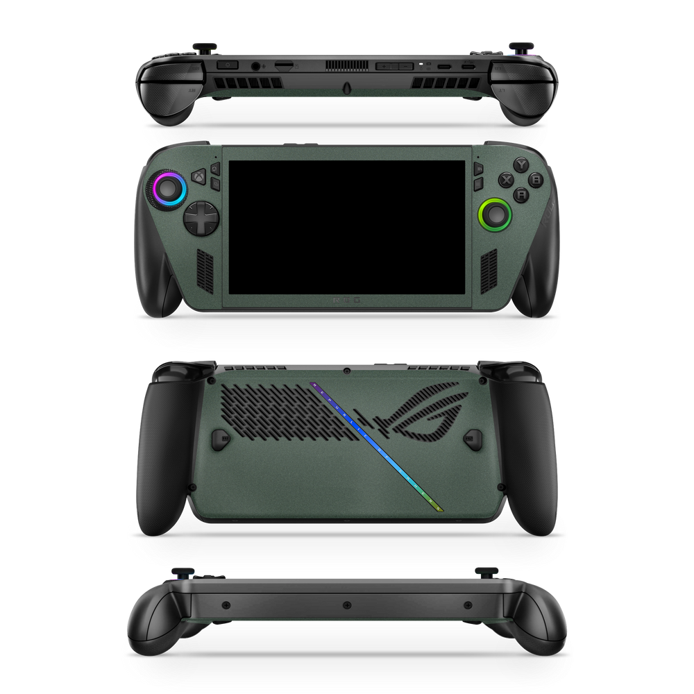 Asus ROG Ally Xbox 2025 Essentials Matte Green Metallic Skin Wrap Cover